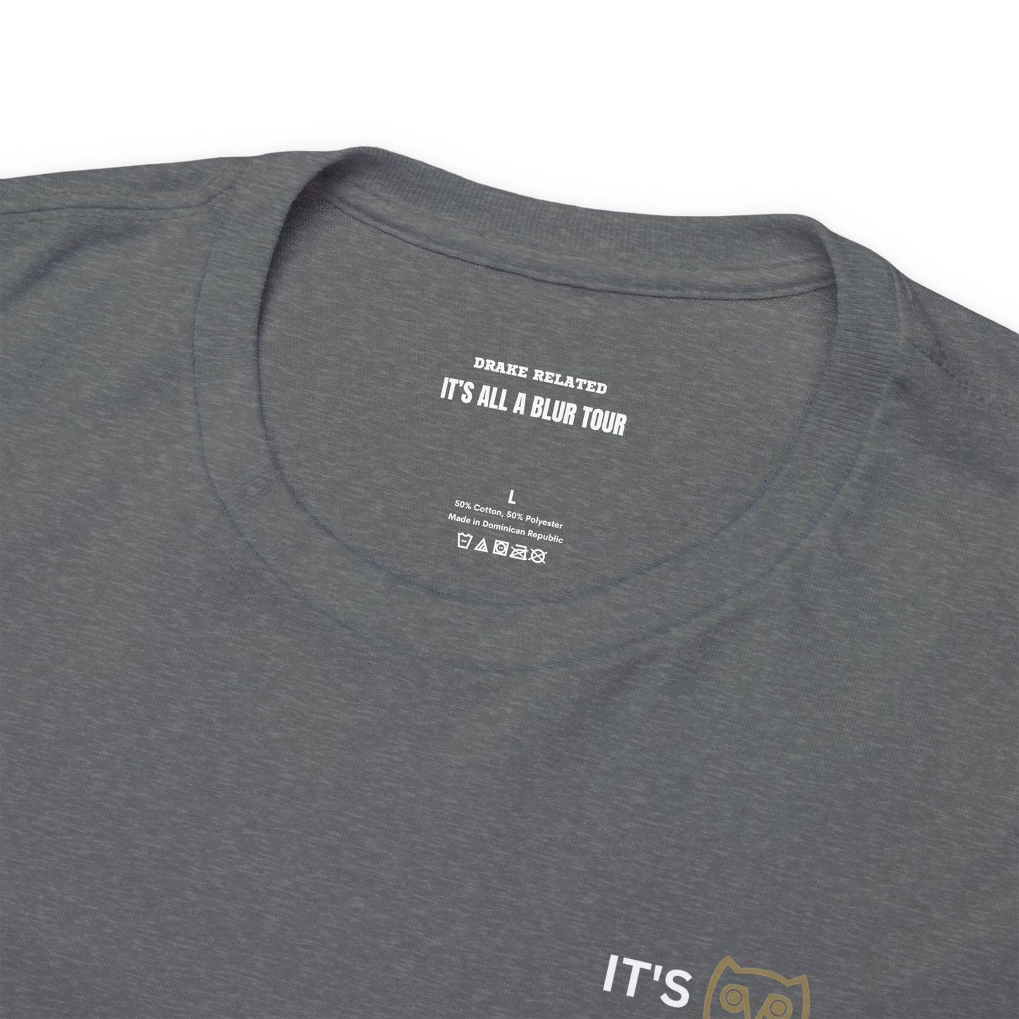 IAAB 2023-2024 Tour | It's All A Blur Tour Security T-Shirt - Heavy Cotton Quality | 5 Colors