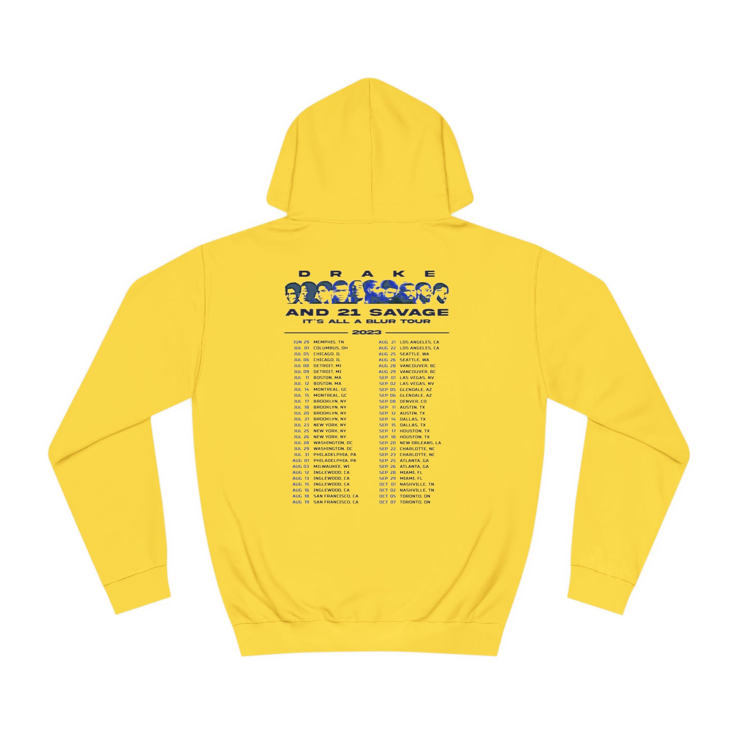 IAAB Tour Merch | Tour Name, Dates & Cities Hoodie | 5 Colors