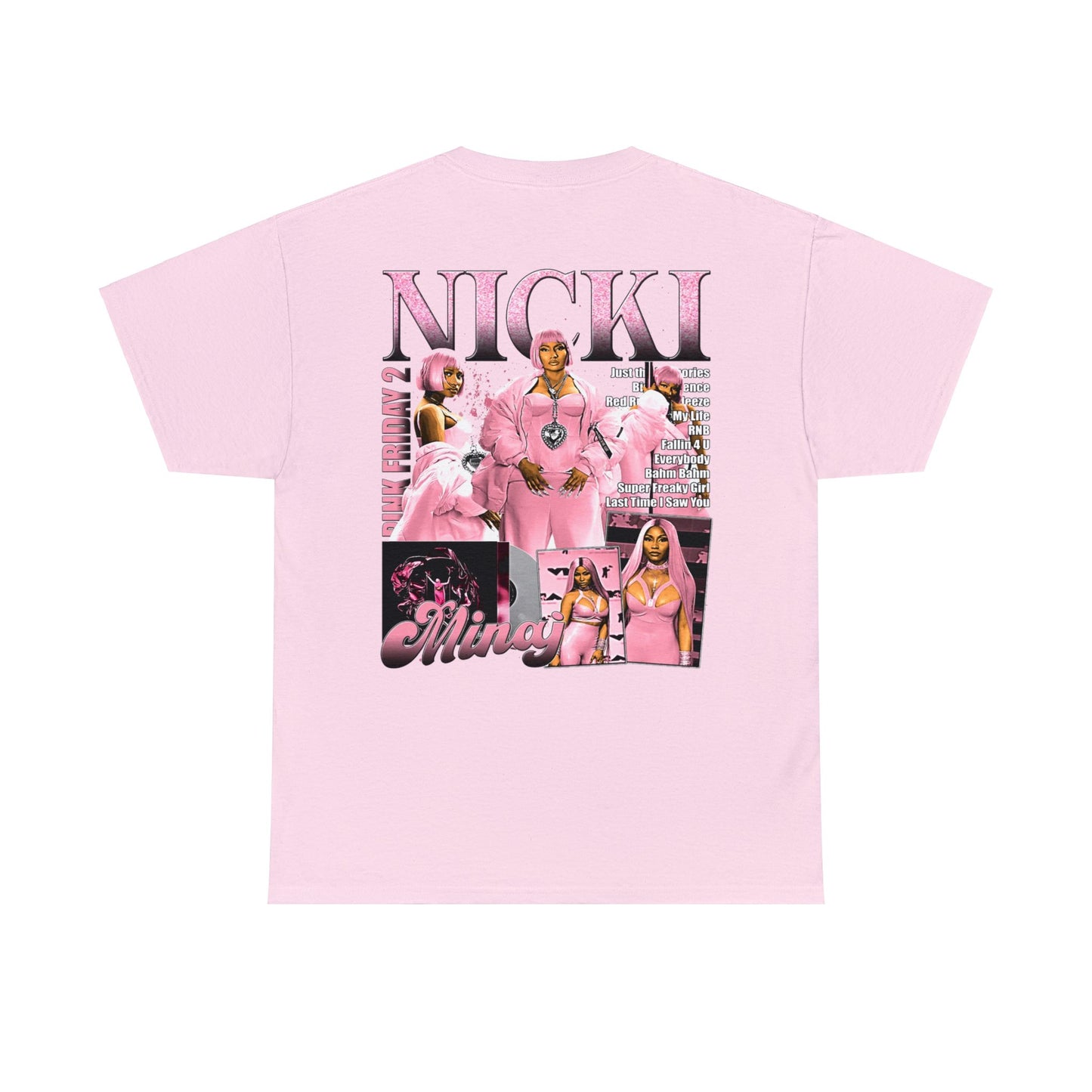 Pink Friday 2 Album Exclusive | Graphic T-shirt | 5 Colors - Heavy Cotton Quality