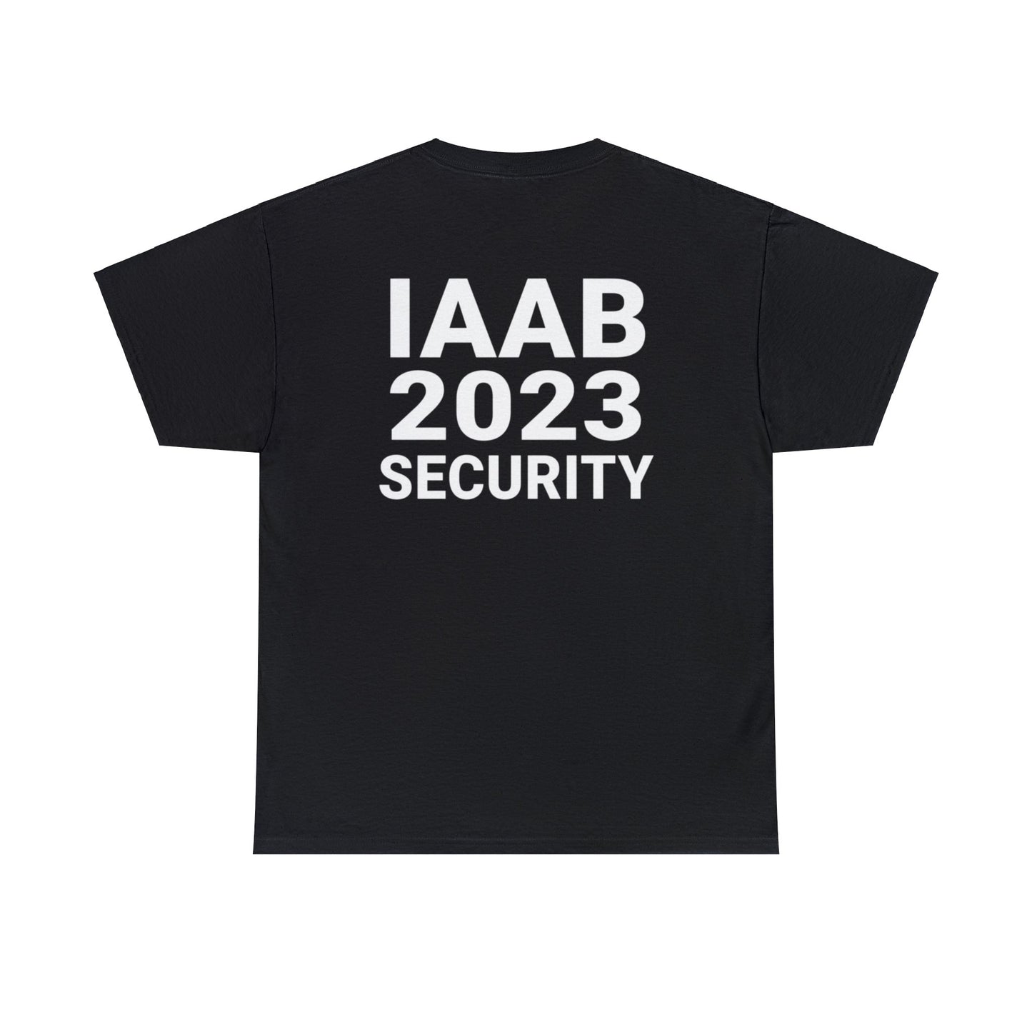 IAAB 2023-2024 Tour | It's All A Blur Tour Security T-Shirt - Heavy Cotton Quality | 5 Colors