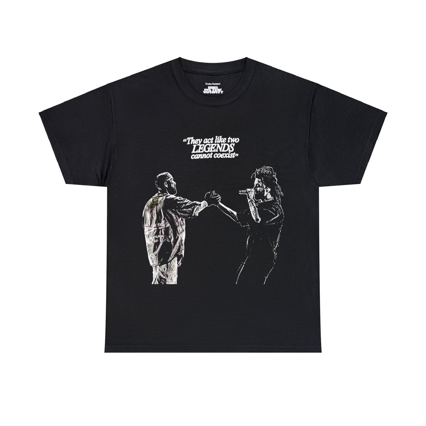 Big As The What Tour | 2 Legends Cannot Coexist T-shirt | 4 Colors - Heavy Cotton Quality