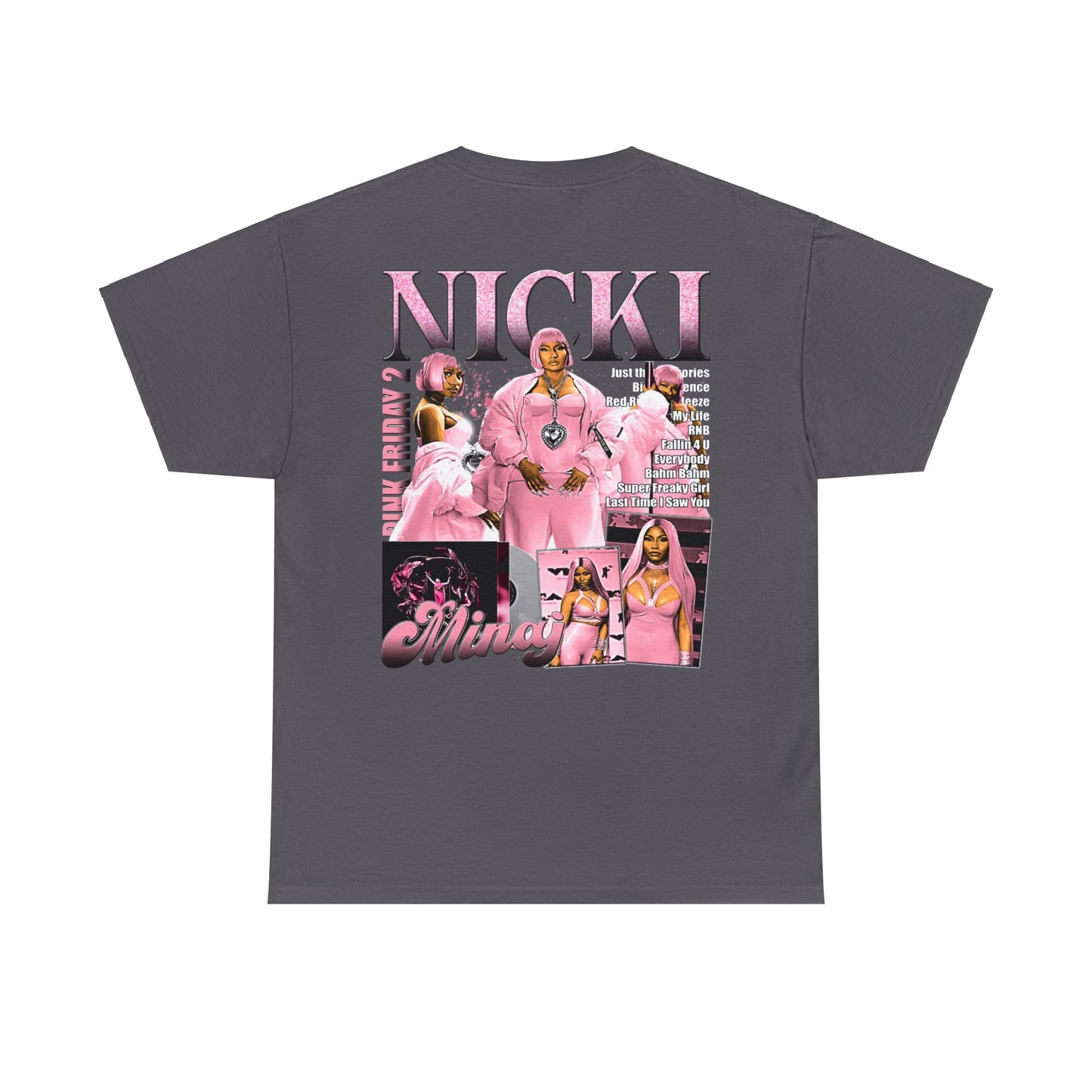 Pink Friday 2 Album Exclusive | Graphic T-shirt | 5 Colors - Heavy Cotton Quality