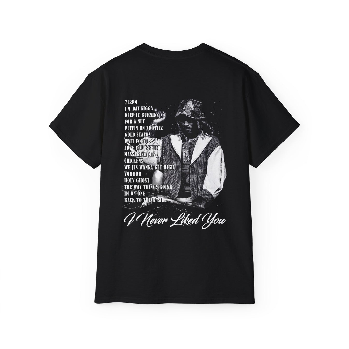 FUTURE "I NEVER LIKED YOU" ALBUM TRACKLIST T-SHIRT