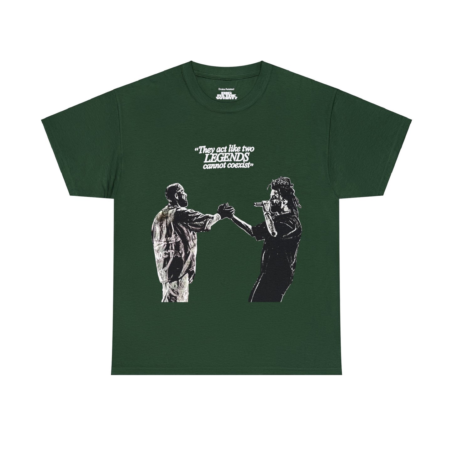 Big As The What Tour | 2 Legends Cannot Coexist T-shirt | 4 Colors - Heavy Cotton Quality