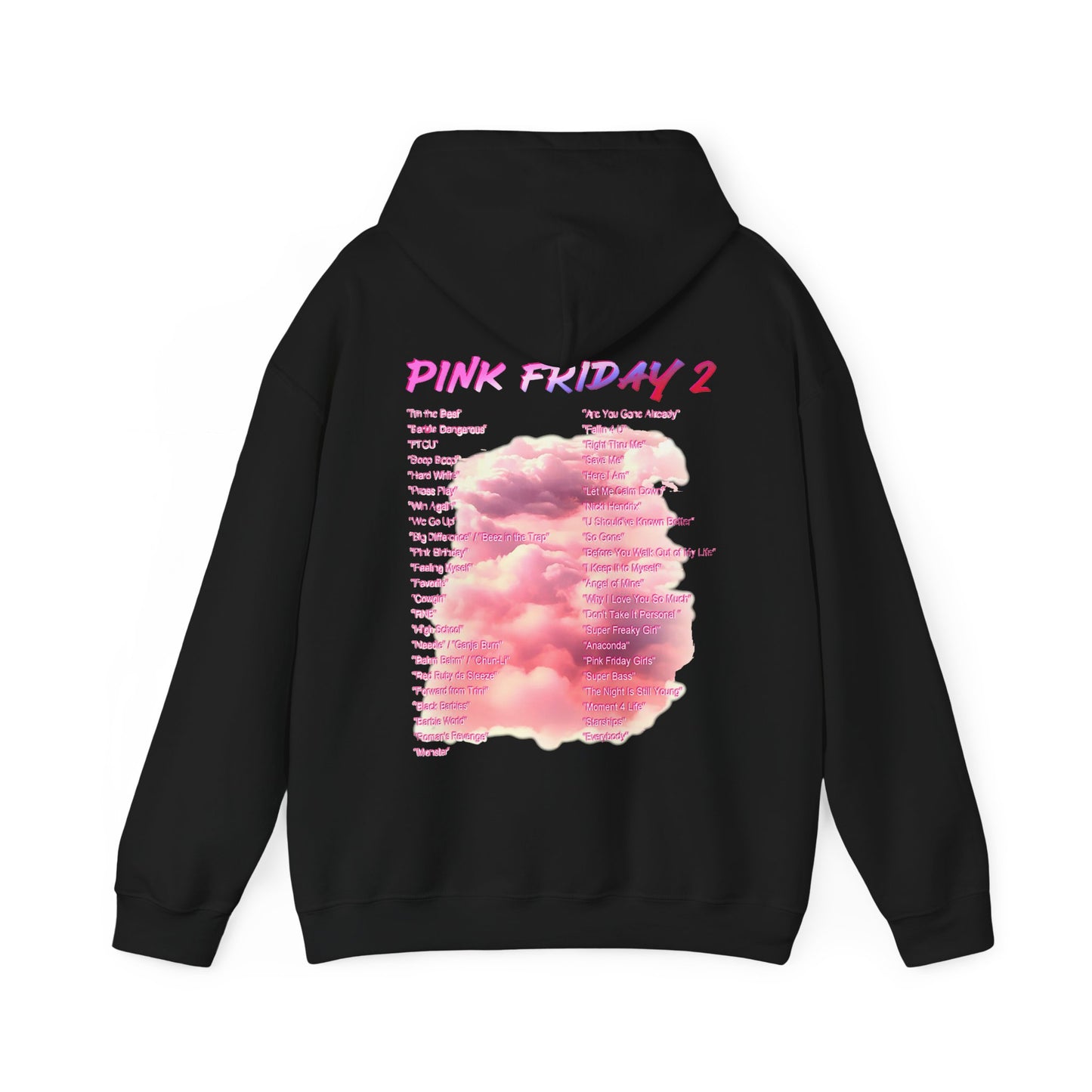 PF2 World Tour | PF2 Official Set List Hoodie | Nicki Minaj - 3 Colors