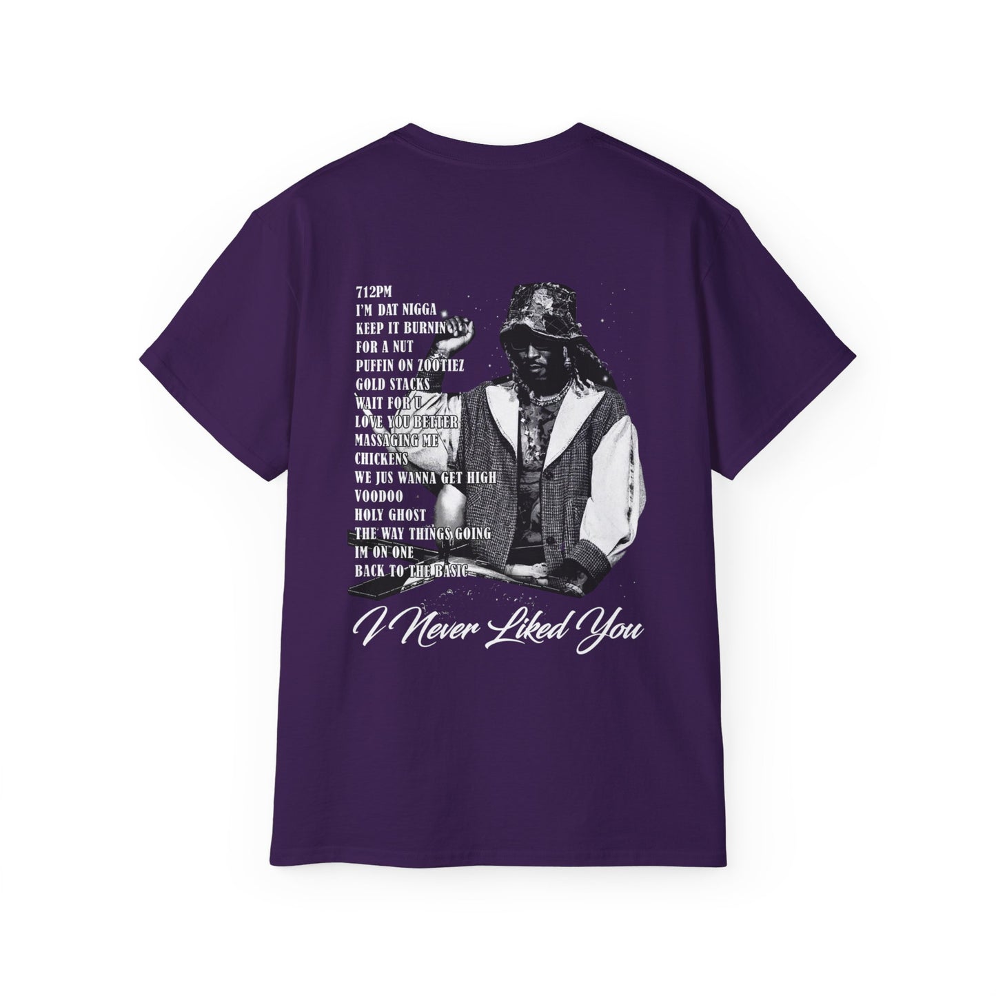 FUTURE "I NEVER LIKED YOU" ALBUM TRACKLIST T-SHIRT