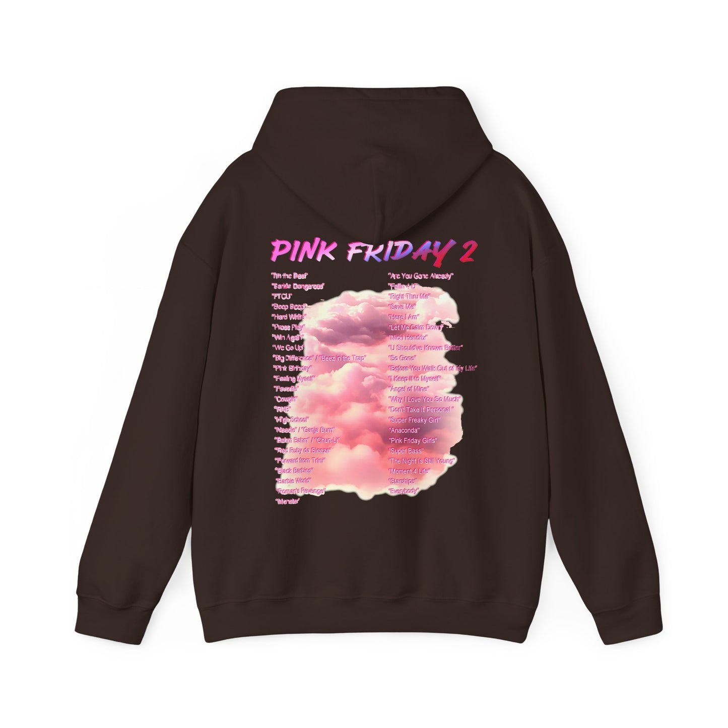 PF2 World Tour | PF2 Official Set List Hoodie | Nicki Minaj - 3 Colors