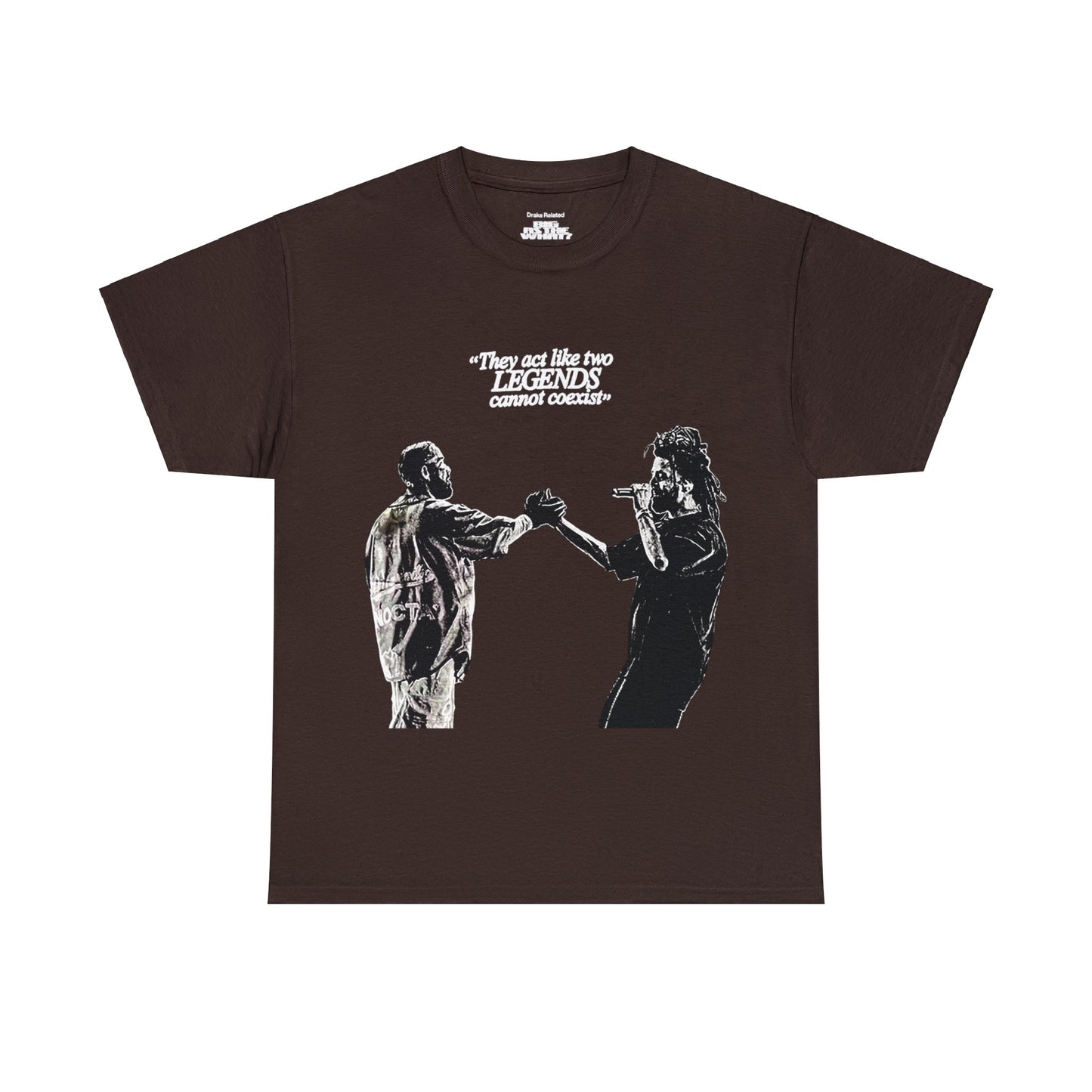 Big As The What Tour | 2 Legends Cannot Coexist T-shirt | 4 Colors - Heavy Cotton Quality