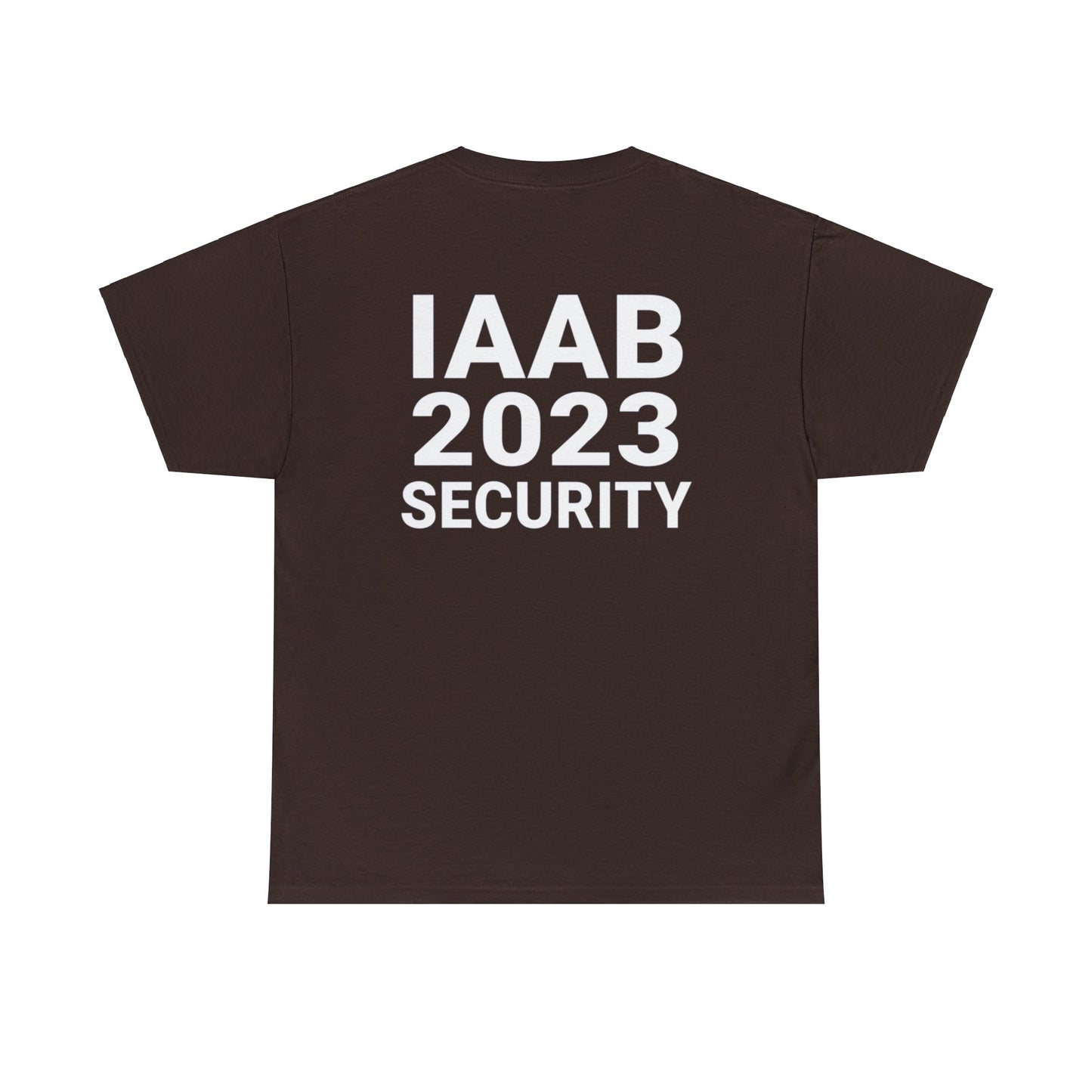 IAAB 2023-2024 Tour | It's All A Blur Tour Security T-Shirt - Heavy Cotton Quality | 5 Colors