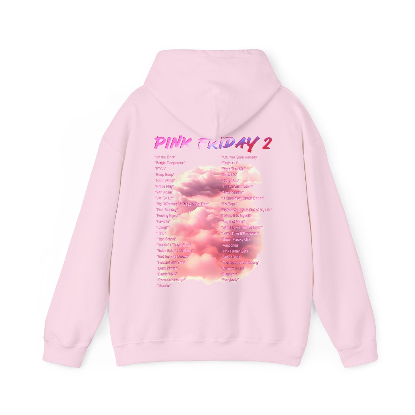 PF2 World Tour | PF2 Official Set List Hoodie | Nicki Minaj - 3 Colors