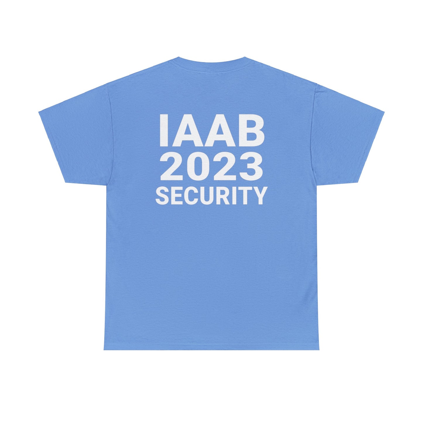 IAAB 2023-2024 Tour | It's All A Blur Tour Security T-Shirt - Heavy Cotton Quality | 5 Colors