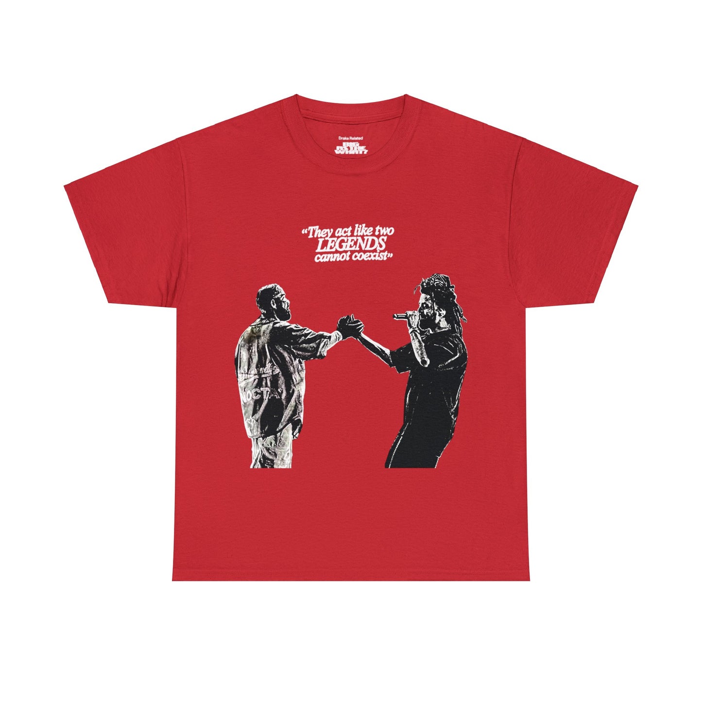 Big As The What Tour | 2 Legends Cannot Coexist T-shirt | 4 Colors - Heavy Cotton Quality