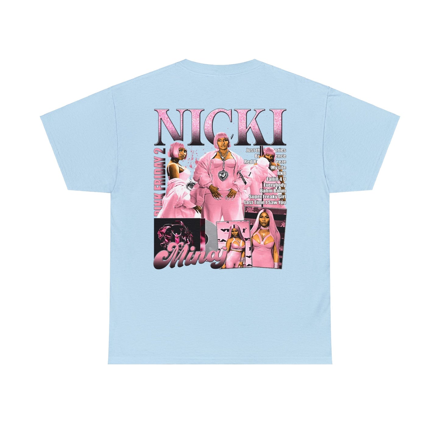 Pink Friday 2 Album Exclusive | Graphic T-shirt | 5 Colors - Heavy Cotton Quality