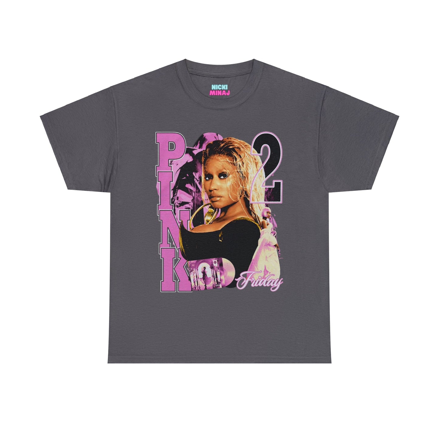 Pink Friday 2 Alternative Graphic Album T-shirt | 5 Colors - Heavy Cotton Quality