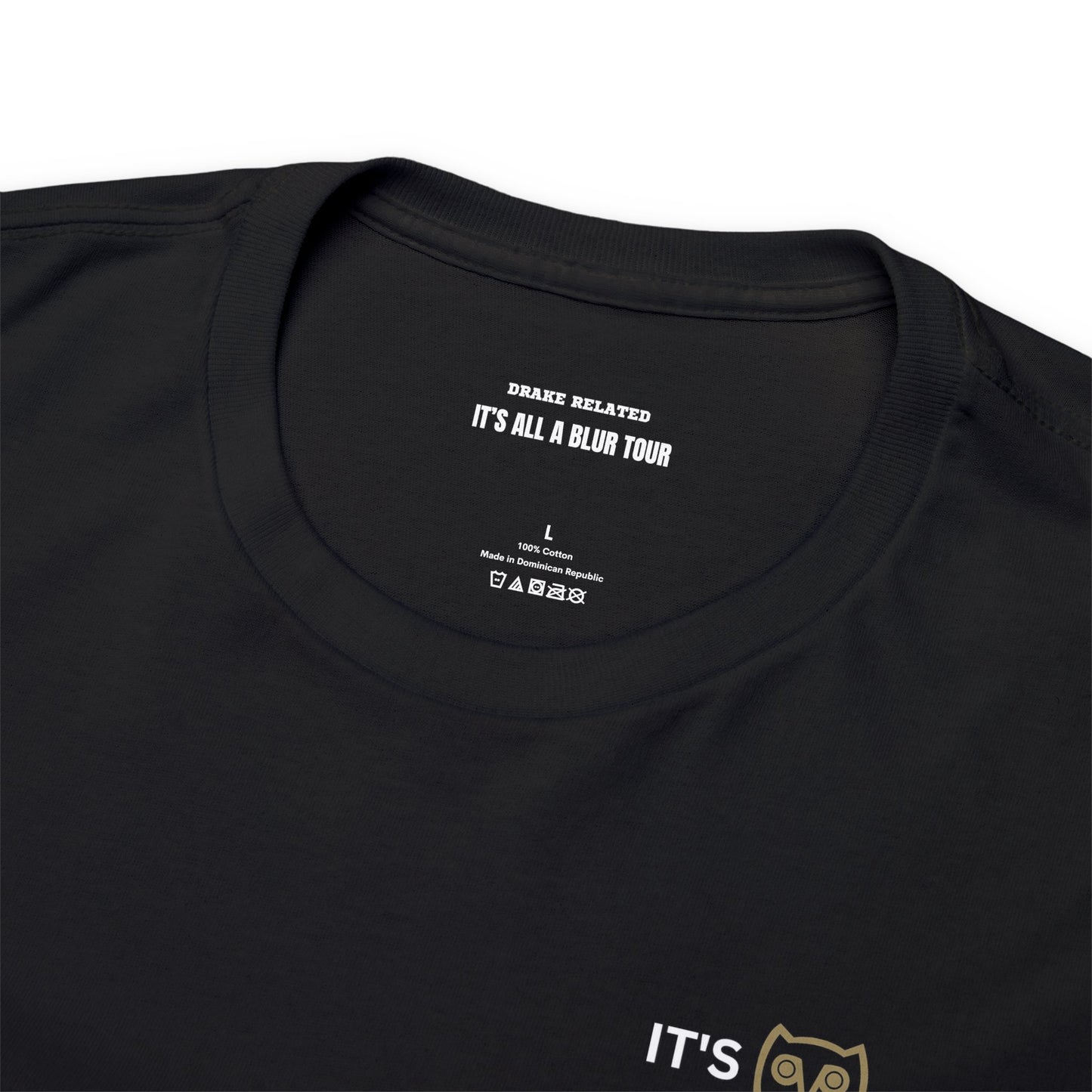 IAAB 2023-2024 Tour | It's All A Blur Tour Security T-Shirt - Heavy Cotton Quality | 5 Colors