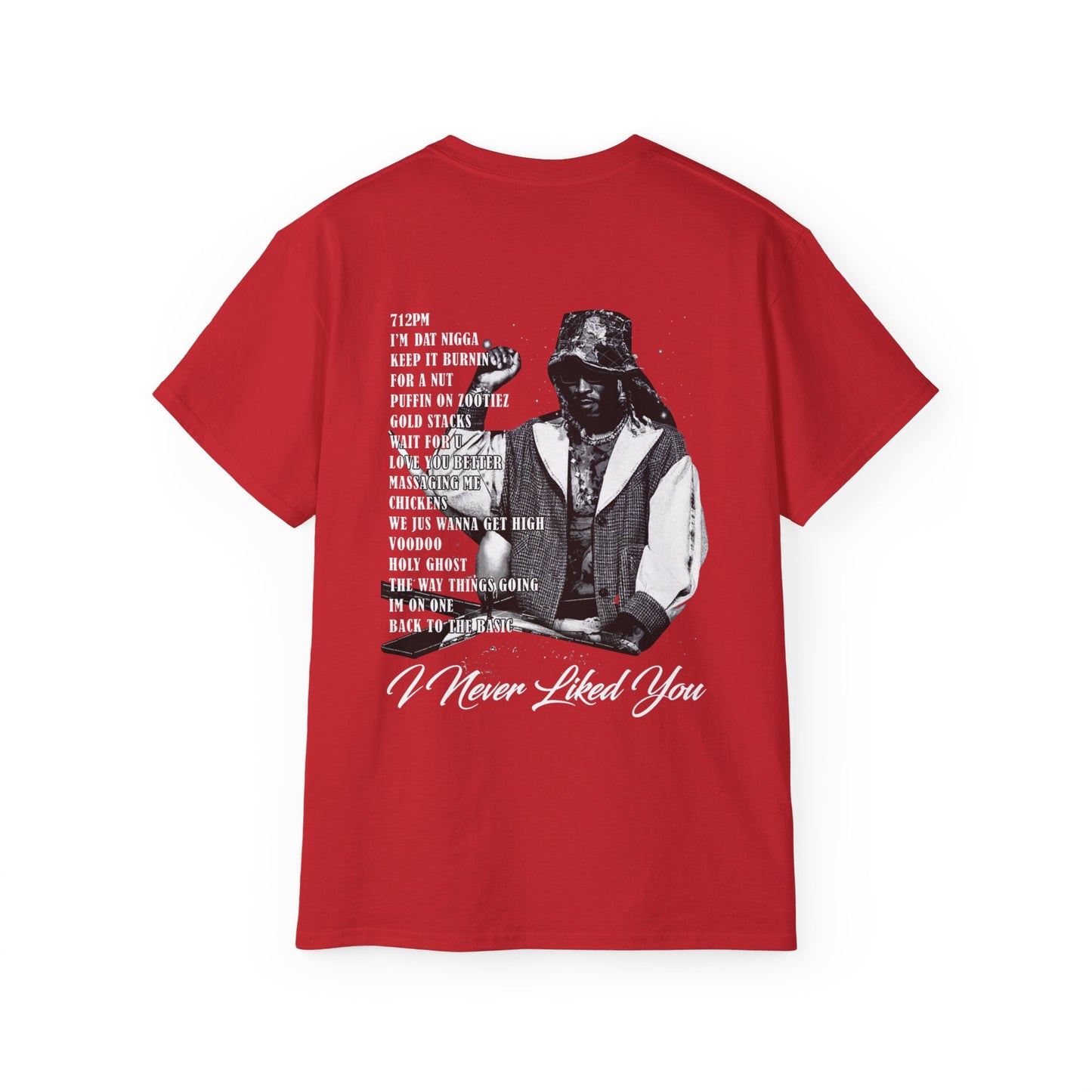 FUTURE "I NEVER LIKED YOU" ALBUM TRACKLIST T-SHIRT