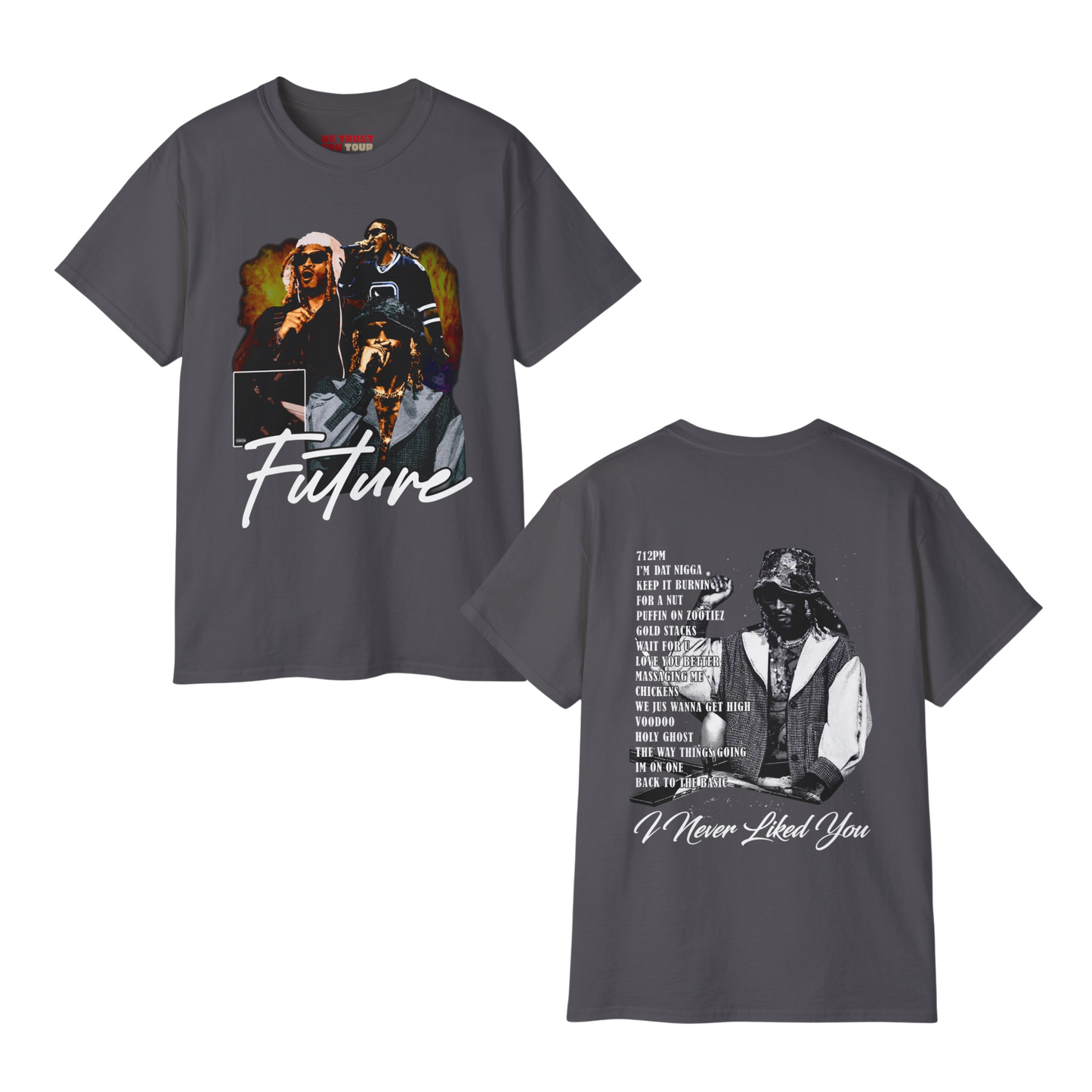 FUTURE "I NEVER LIKED YOU" ALBUM TRACKLIST T-SHIRT