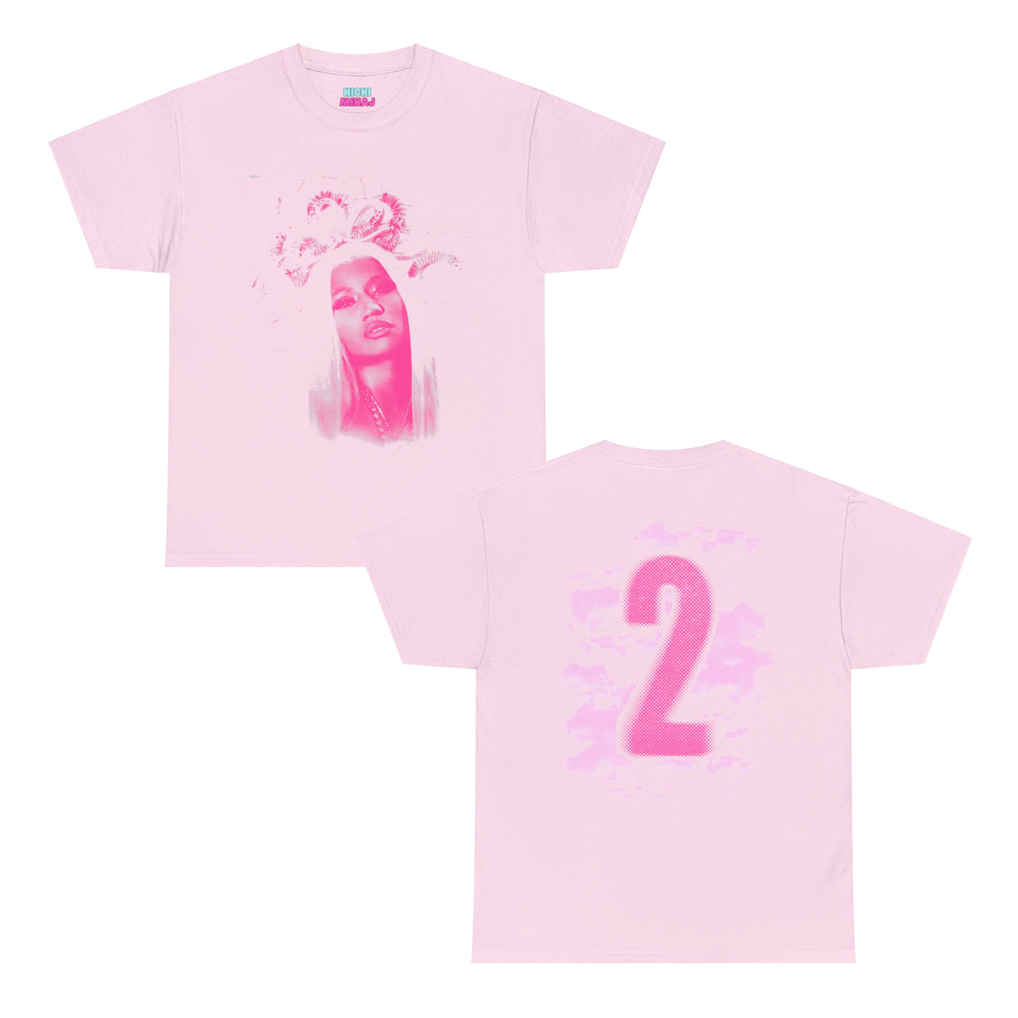 Nicki Pink Friday 2 World Tour | Dreamy PF2 T-shirt | Heavy Cotton Quality