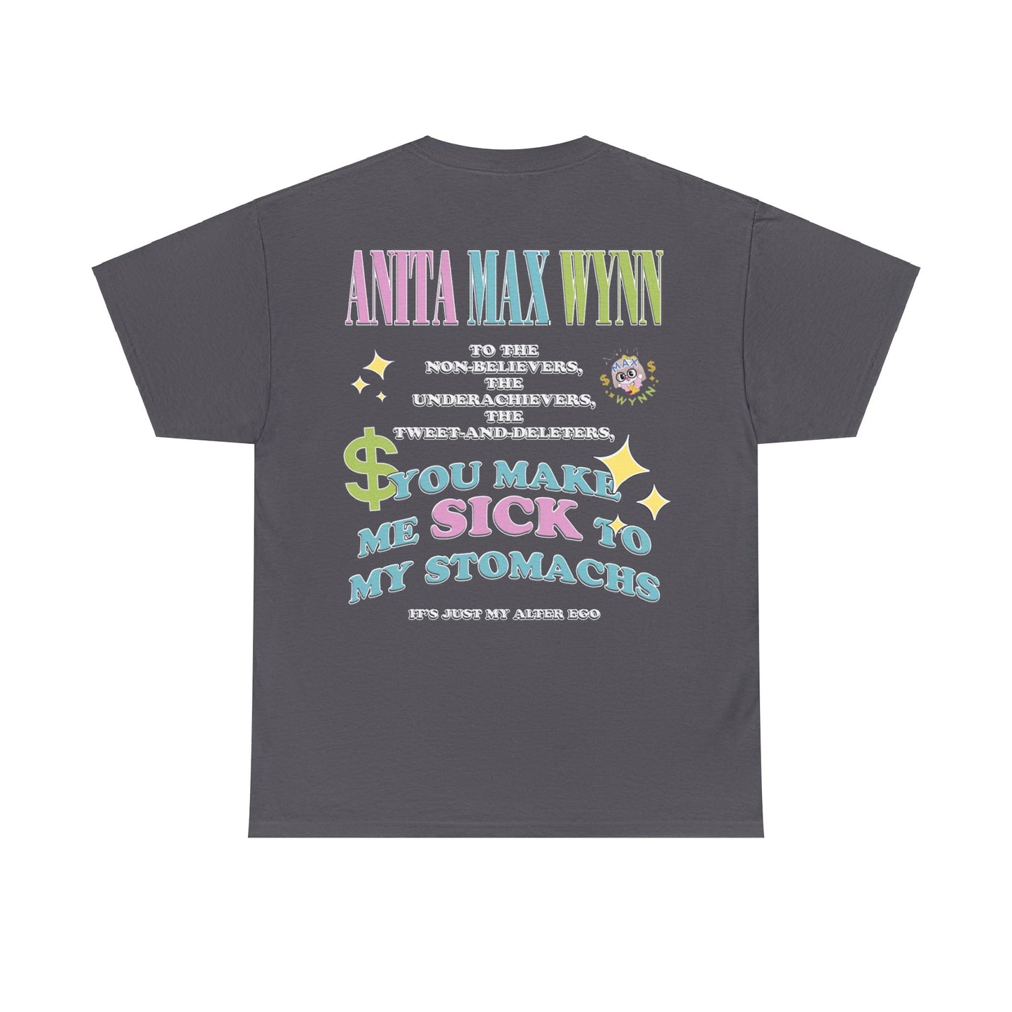 Anita Max Wynn Hat Exclusive Graphic T-shirt | 5 Colors - Heavy Cotton Quality