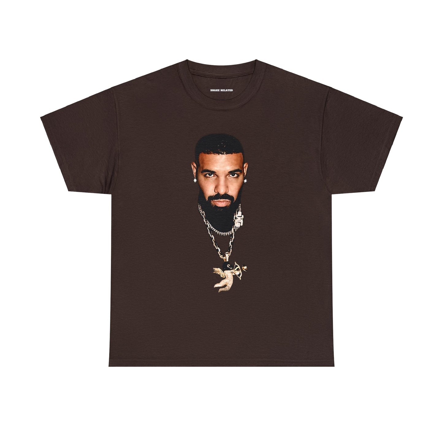 Drake Exclusive | Drake Head Chain T-shirt | 5 Colors - Heavy Cotton Quality