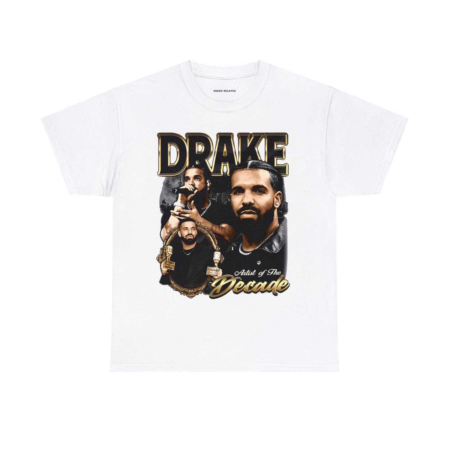 Drake Exclusive | Artist Of The Decade T-shirt | 6 Colors - Heavy Cotton Quality