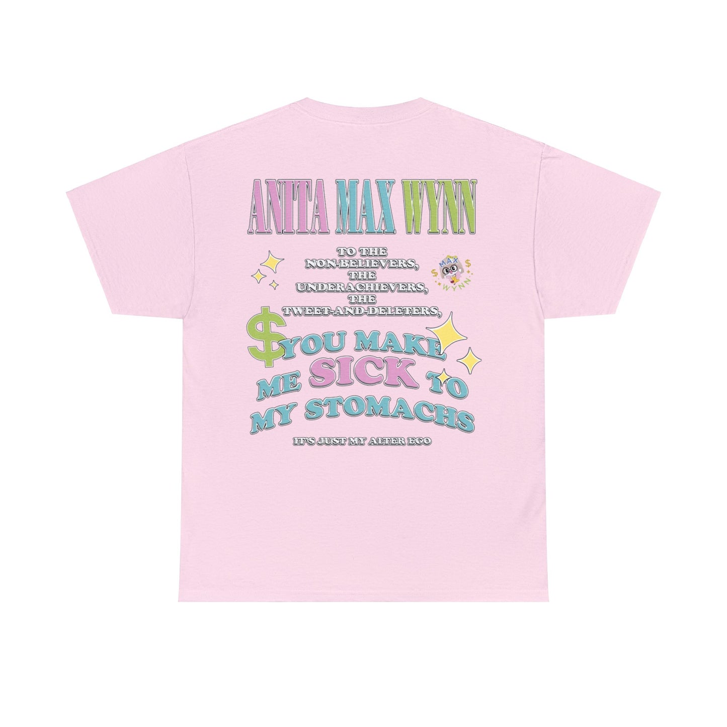 Anita Max Wynn Hat Exclusive Graphic T-shirt | 5 Colors - Heavy Cotton Quality