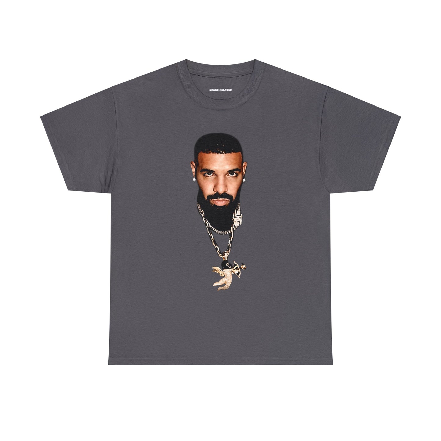 Drake Exclusive | Drake Head Chain T-shirt | 5 Colors - Heavy Cotton Quality