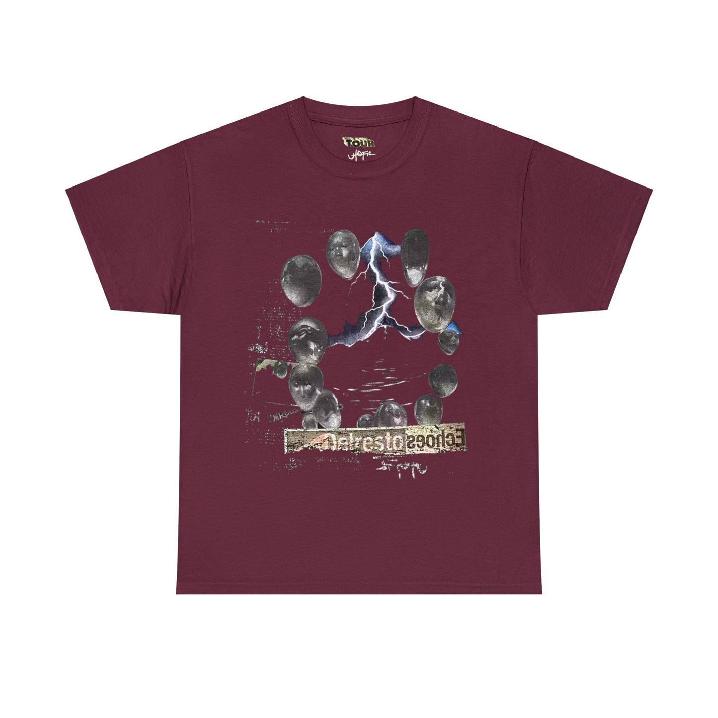 Circus Maximus Tour Merch | Delresto Echoes T-shirt | 5 Colors - Heavy Cotton