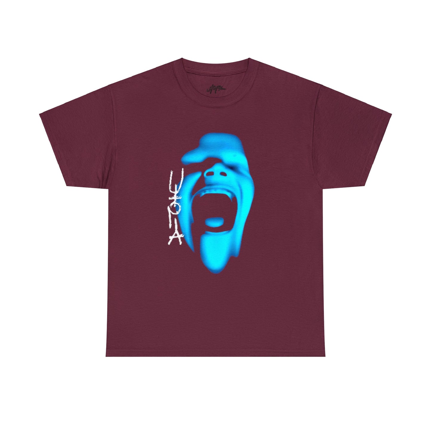 Utopia Merch | Utopia Blue Head Face T-Shirt - Heavy Cotton Quality | 5 Colors