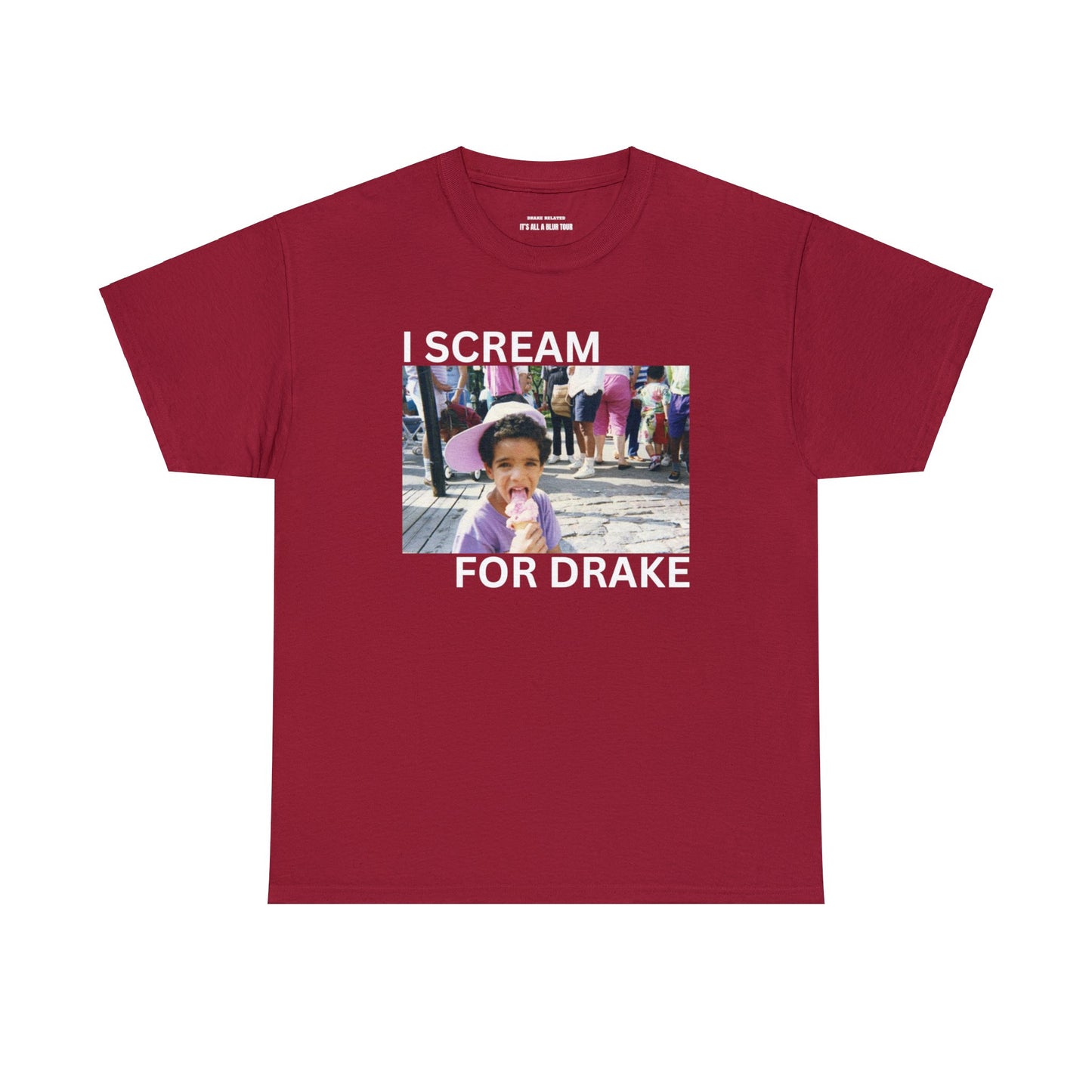 IAAB 2023-2024 Tour | i Scream (Ice Cream) For Drake Exclusive T-Shirt - Heavy Cotton Quality | 6 Colors