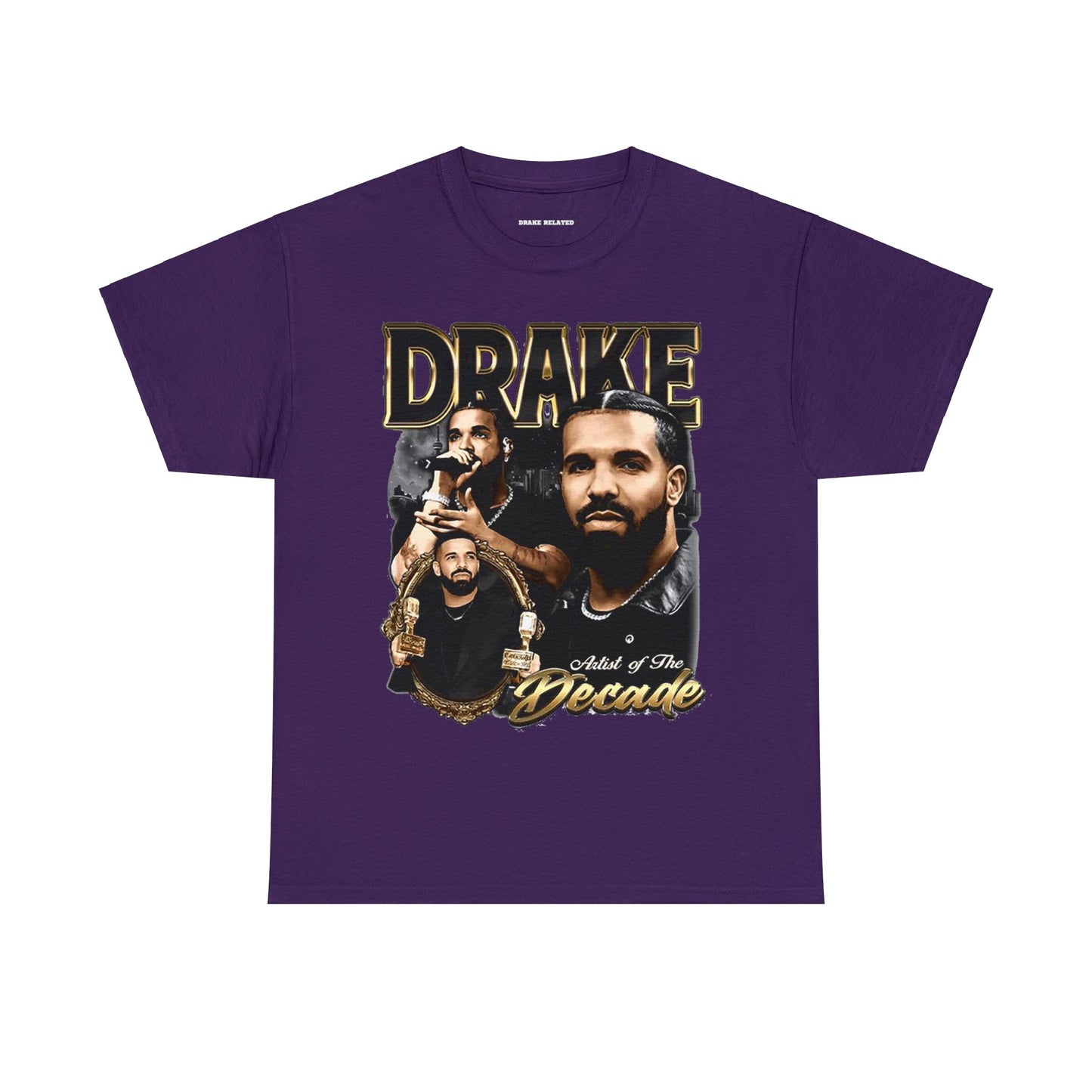 Drake Exclusive | Artist Of The Decade T-shirt | 6 Colors - Heavy Cotton Quality