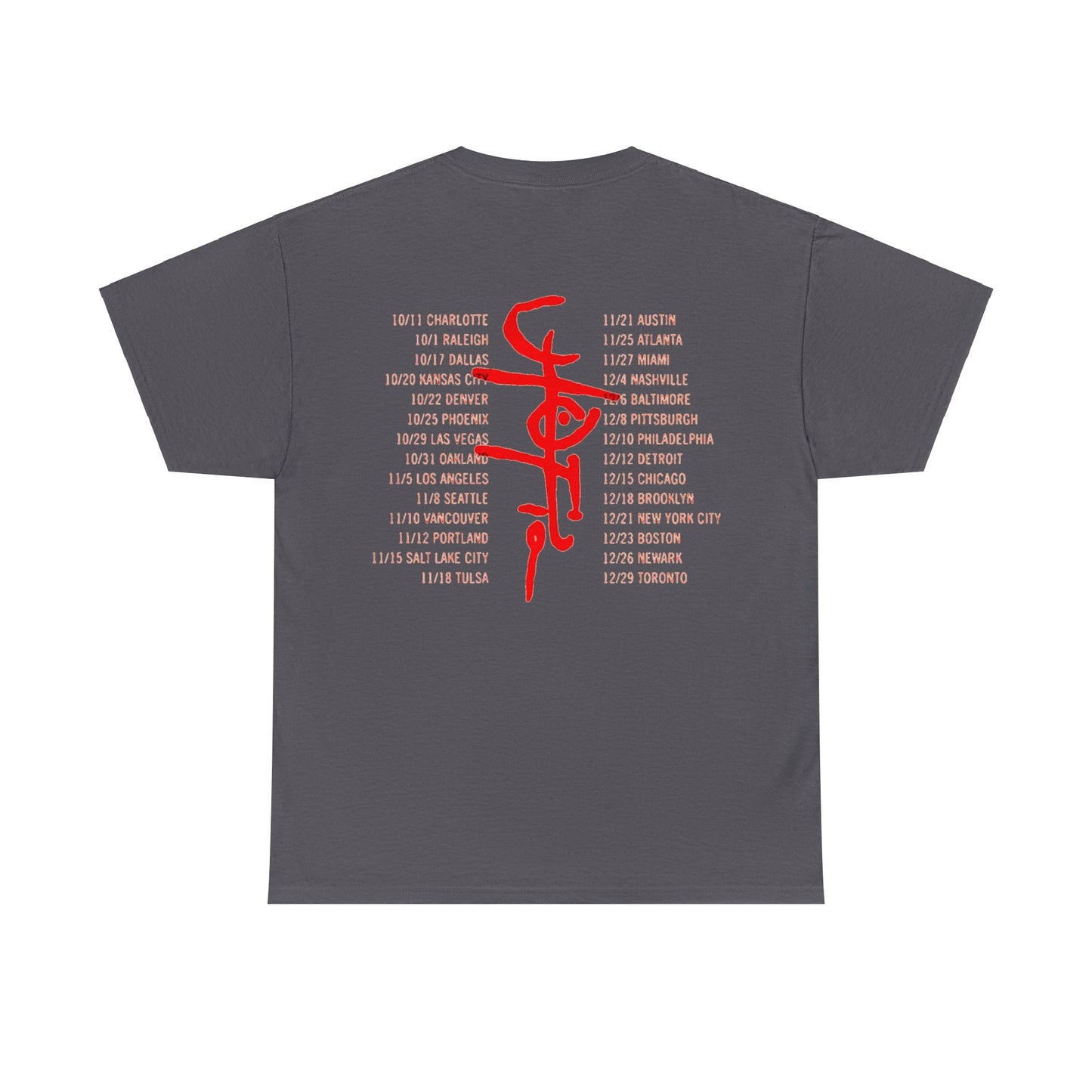 Circus Maximus Tour Merch | Tour Dates Exclusive T-shirt | 6 Colors - Heavy Cotton Quality