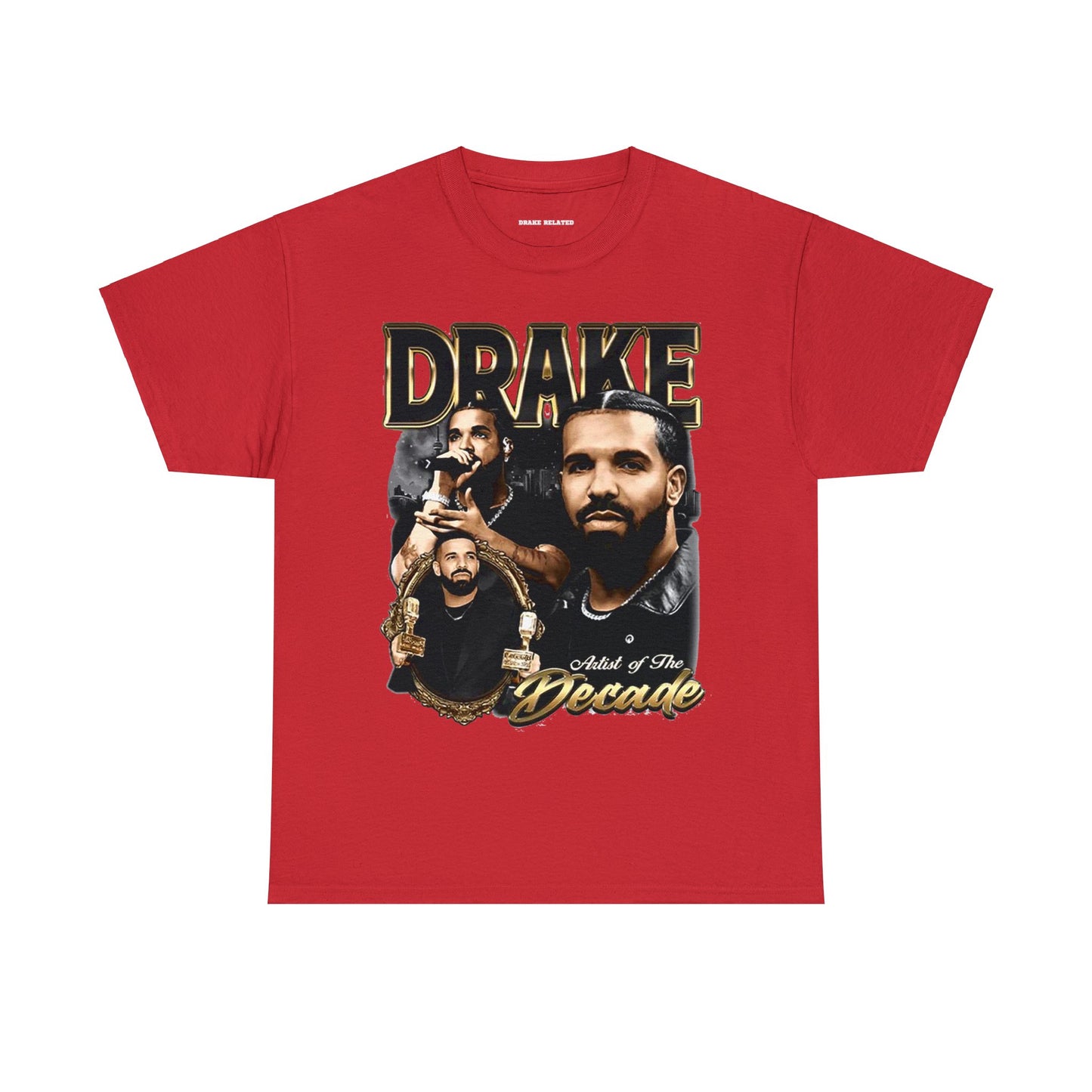 Drake Exclusive | Artist Of The Decade T-shirt | 6 Colors - Heavy Cotton Quality