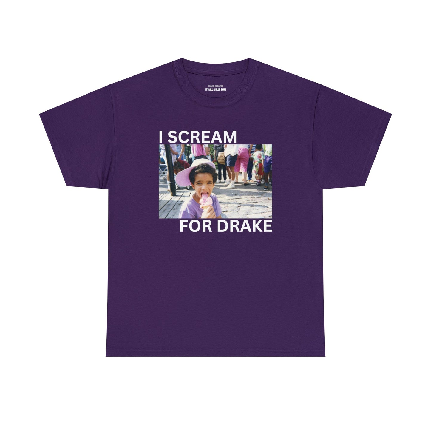 IAAB 2023-2024 Tour | i Scream (Ice Cream) For Drake Exclusive T-Shirt - Heavy Cotton Quality | 6 Colors