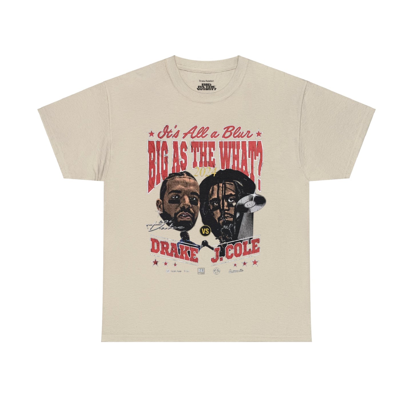 Big As The What Tour | Exclusive Tour Dates T-shirt | 5 Colors - Heavy Cotton Quality