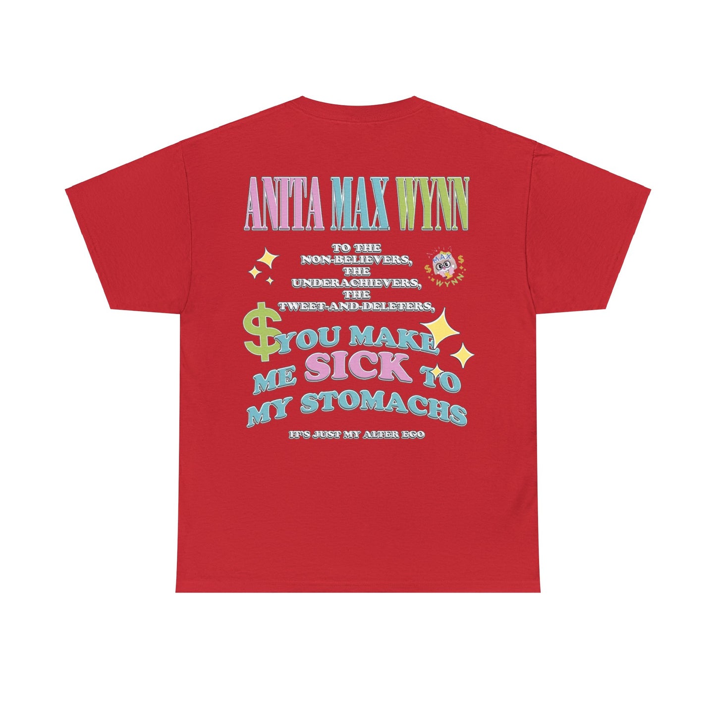 Anita Max Wynn Hat Exclusive Graphic T-shirt | 5 Colors - Heavy Cotton Quality