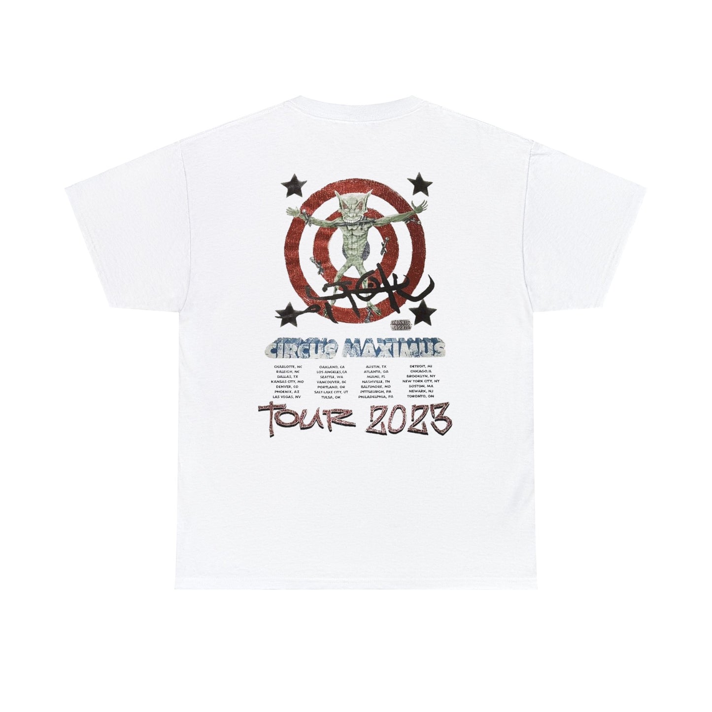 Circus Maximus Tour Merch | Alien Circus T-shirt | 5 Colors - Heavy Cotton Quality