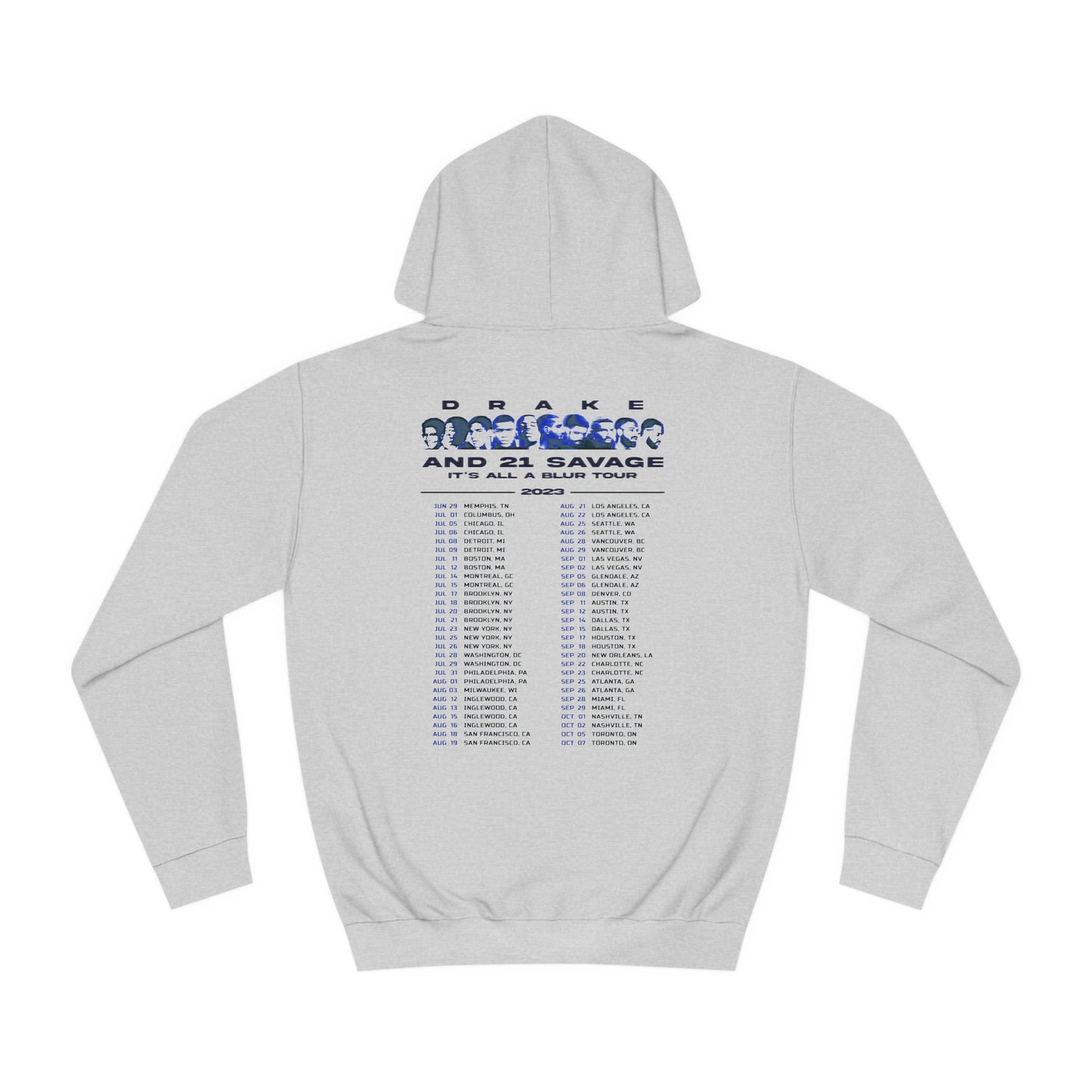 IAAB Tour Merch | Tour Name, Dates & Cities Hoodie | 5 Colors