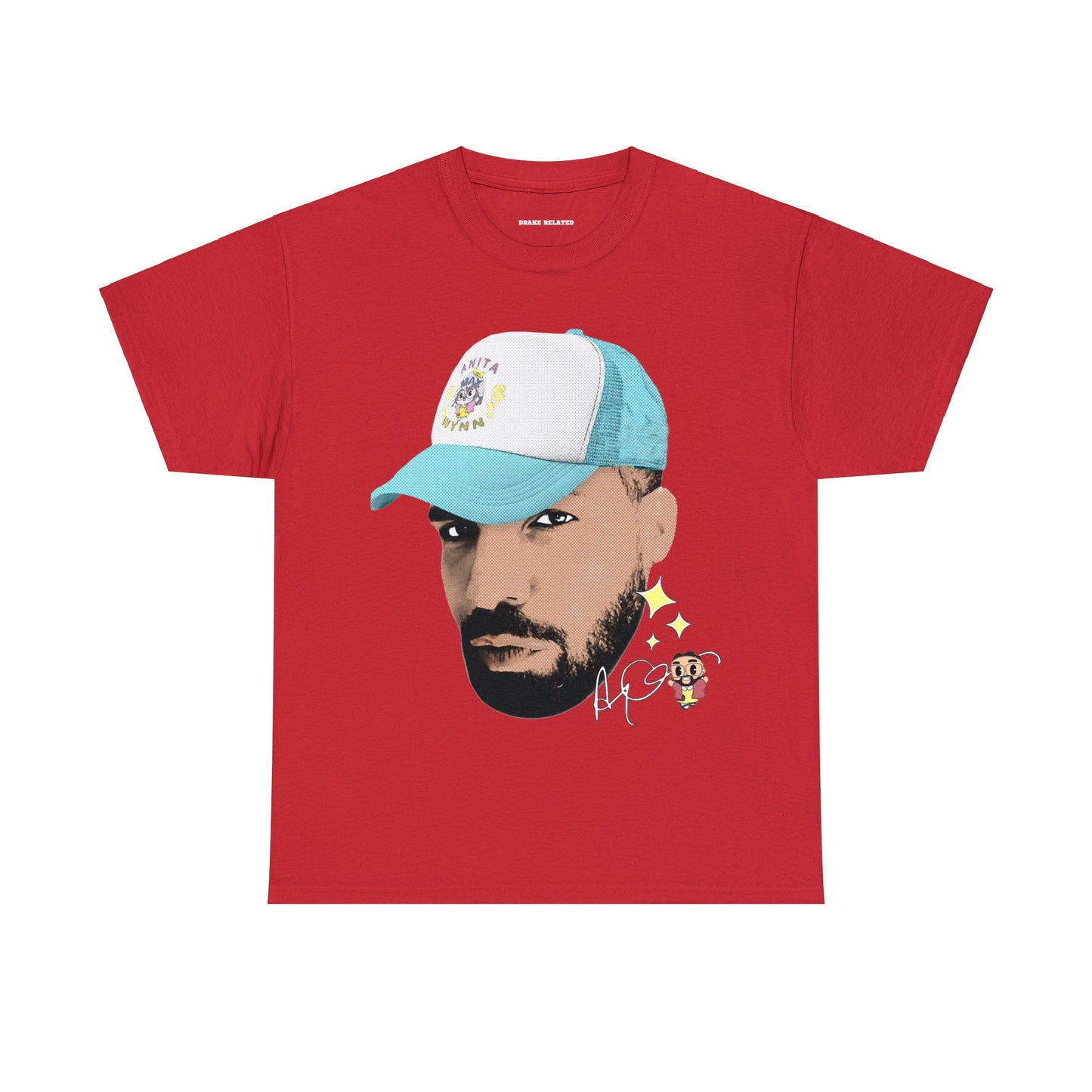 Anita Max Wynn Hat Exclusive Graphic T-shirt | 5 Colors - Heavy Cotton Quality