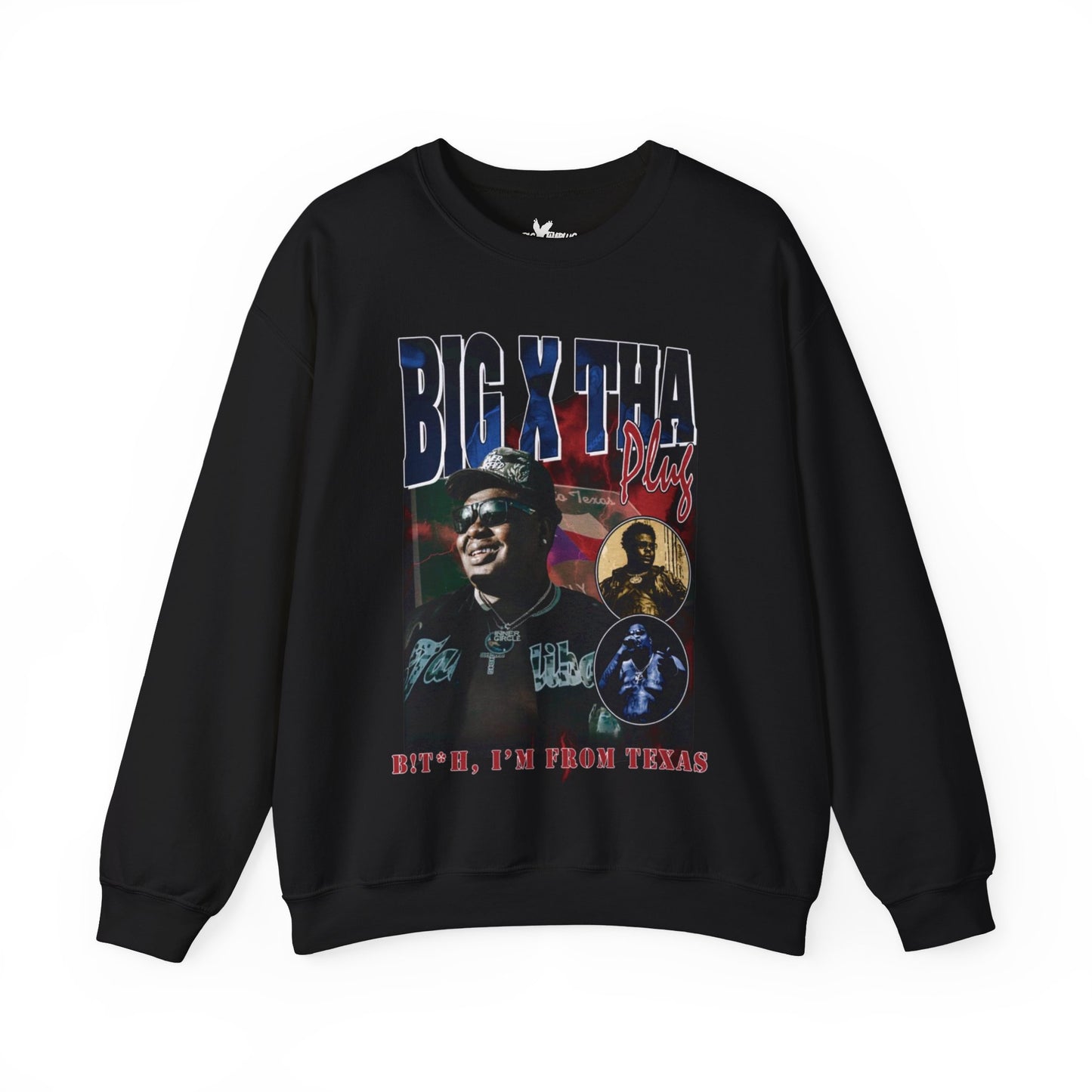 ONLINE EXCLUSIVE | BigXthaplug B*tch I'm From Texas Crewneck Sweater | Take Care Tour Merch