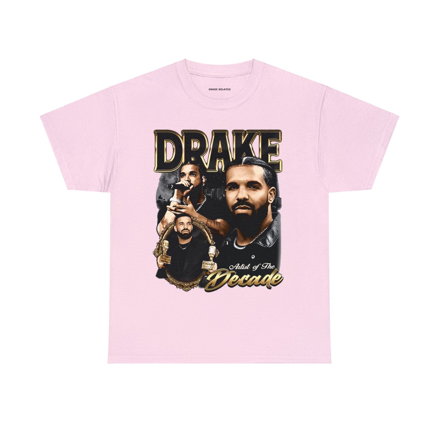 Drake Exclusive | Artist Of The Decade T-shirt | 6 Colors - Heavy Cotton Quality