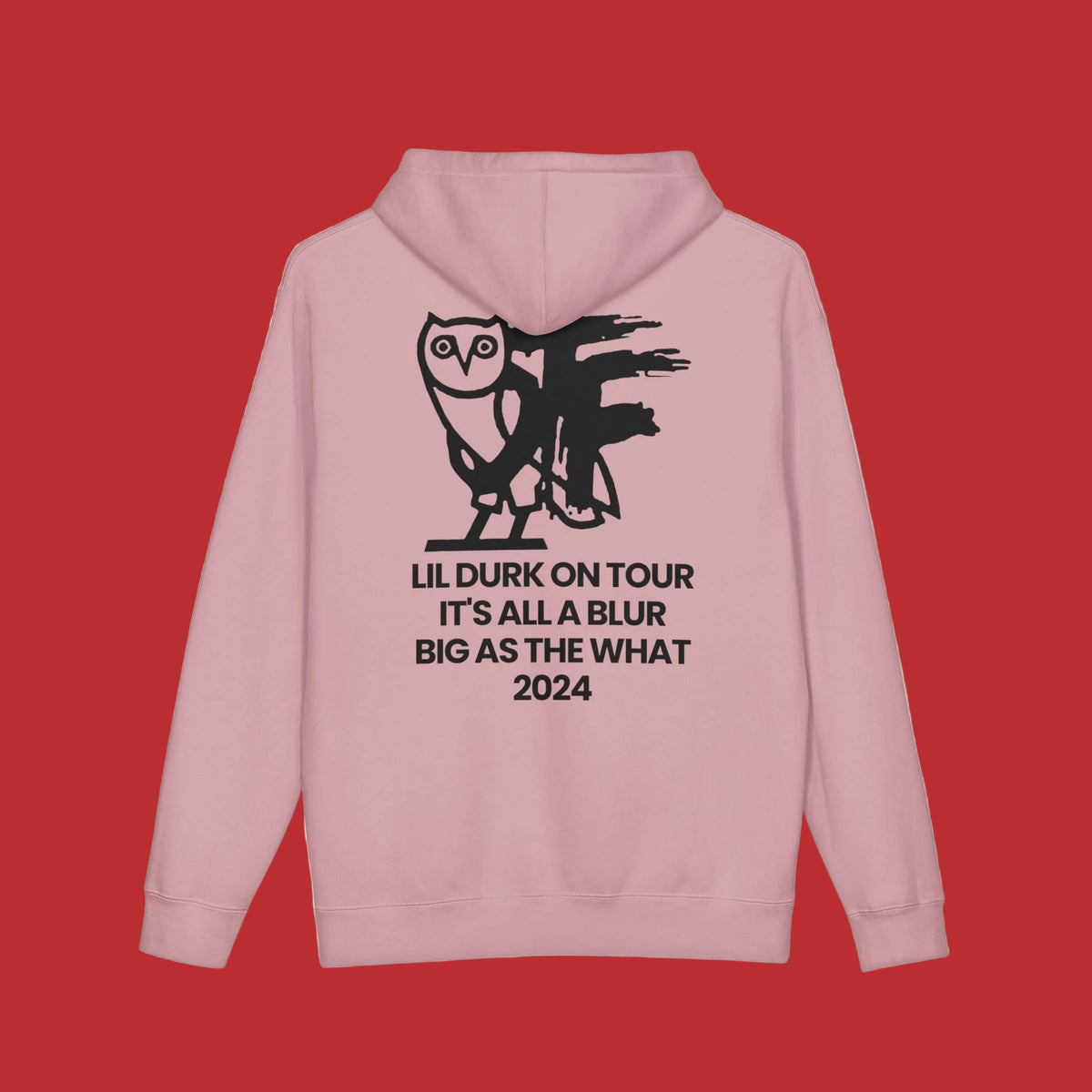 OTF Only The Family On Tour Hoodie | Big As The What Tour | Heavyweight Cotton (10z)
