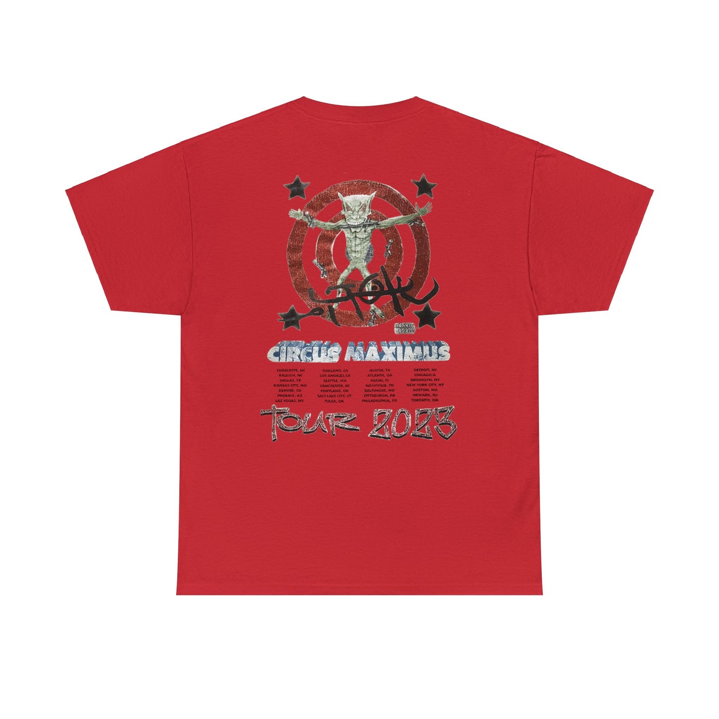 Circus Maximus Tour Merch | Alien Circus T-shirt | 5 Colors - Heavy Cotton Quality