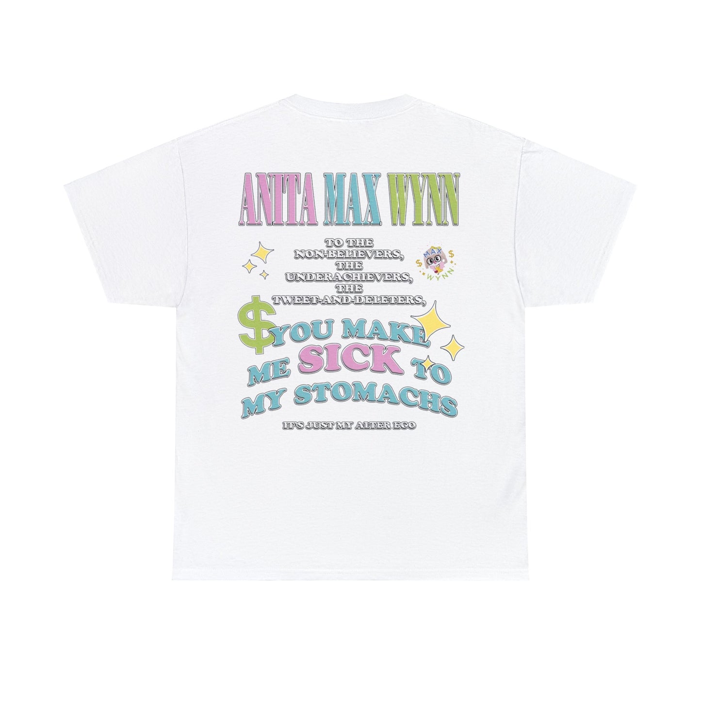 Anita Max Wynn Hat Exclusive Graphic T-shirt | 5 Colors - Heavy Cotton Quality