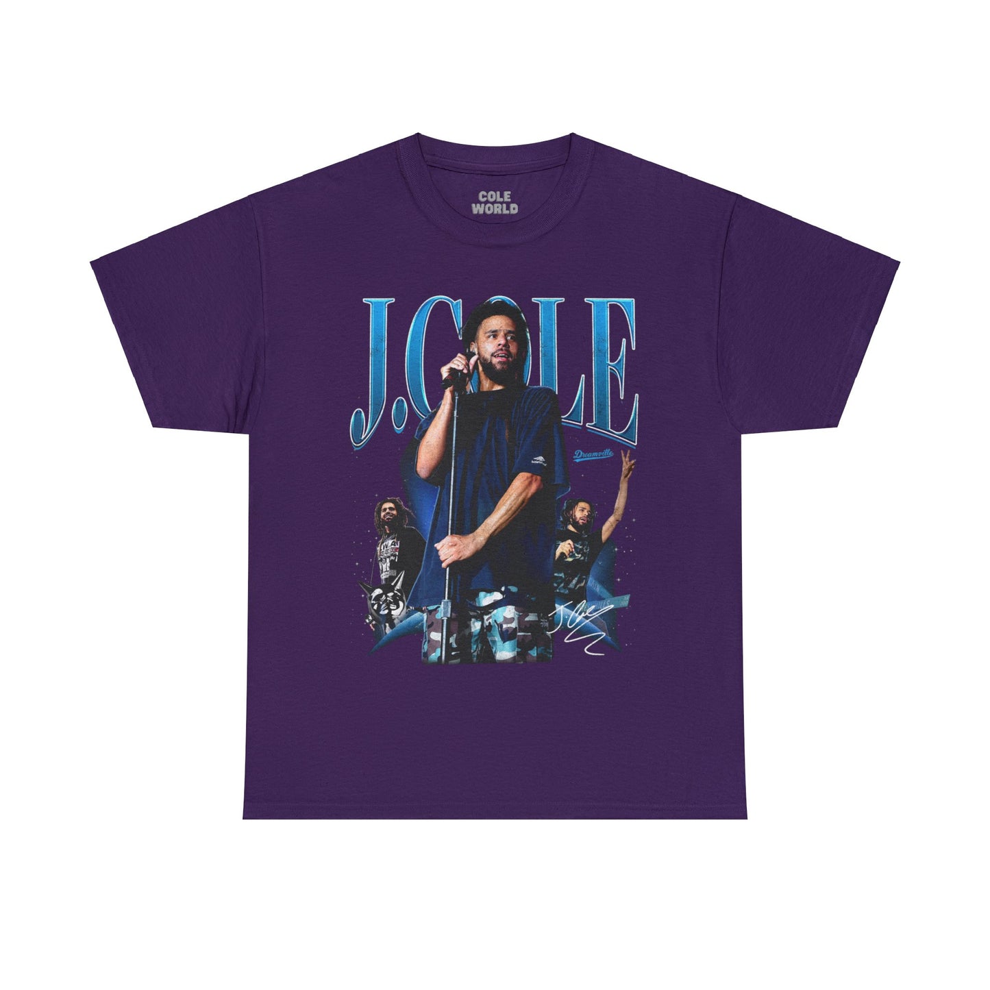 Cole Exclusive | Cole World Concert T-shirt | 5 Colors - Heavy Cotton Quality