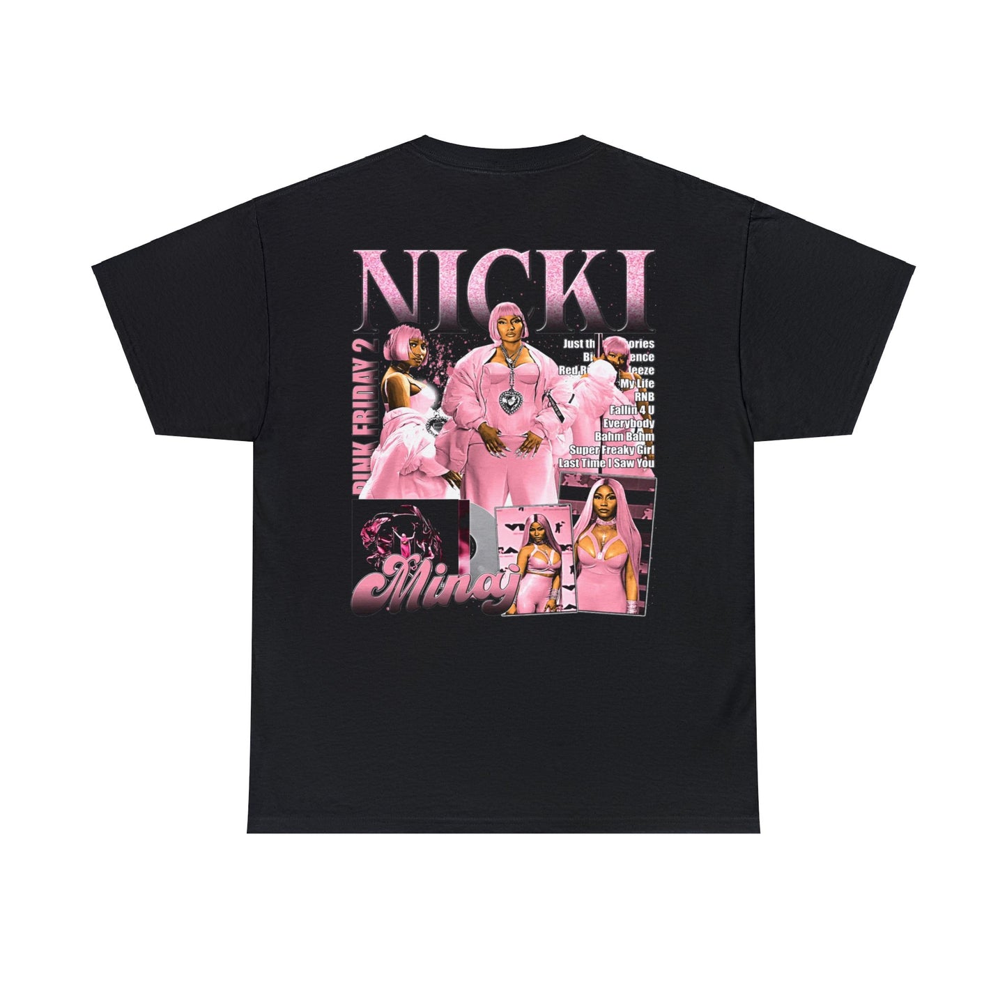 Pink Friday 2 Album Exclusive | Graphic T-shirt | 5 Colors - Heavy Cotton Quality