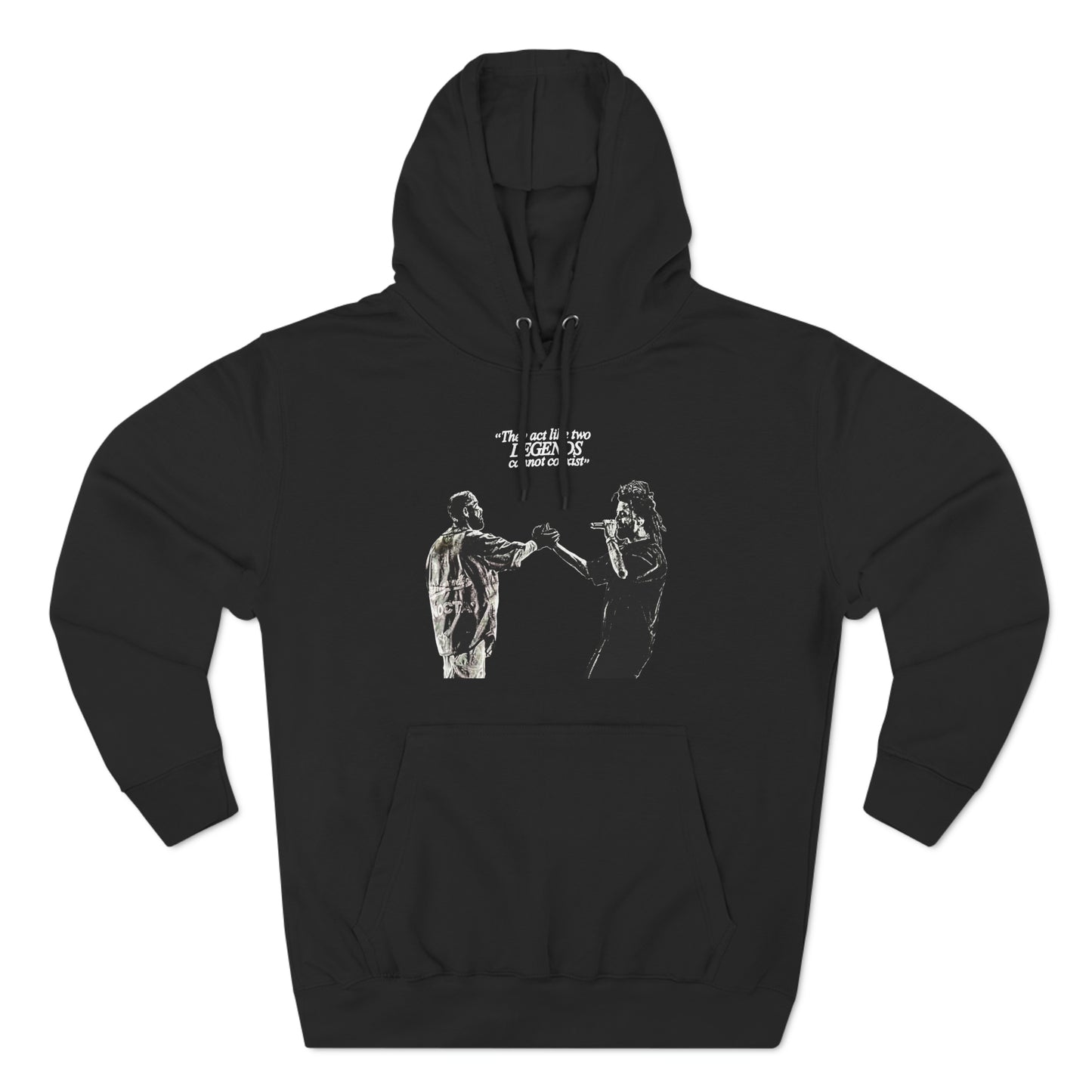 Big As The What Tour | 2 Legends Cannot Coexist Hoodie | 3 Colors - Heavy Cotton Quality