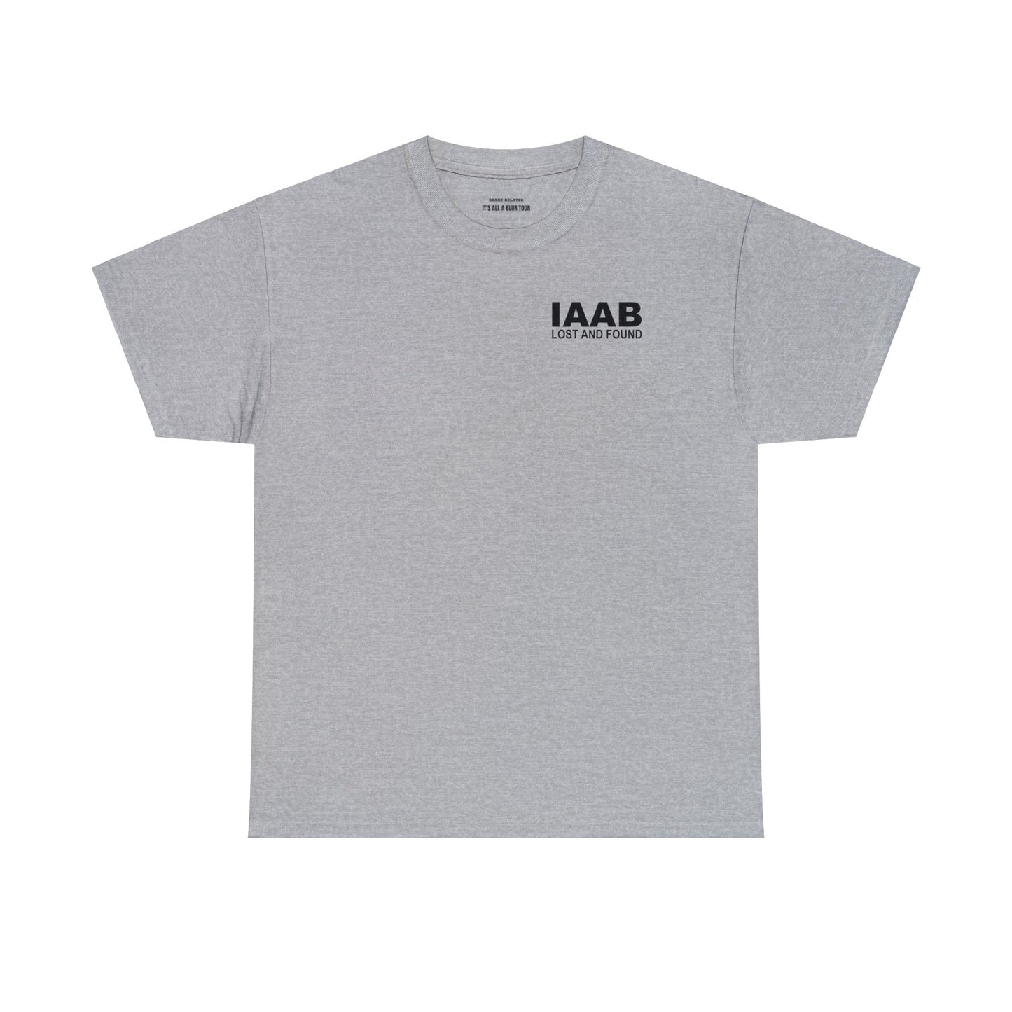 IAAB Tour | Lost And Found LA Exclusive Bra T-Shirt - Heavy Cotton Quality | 6 Colors