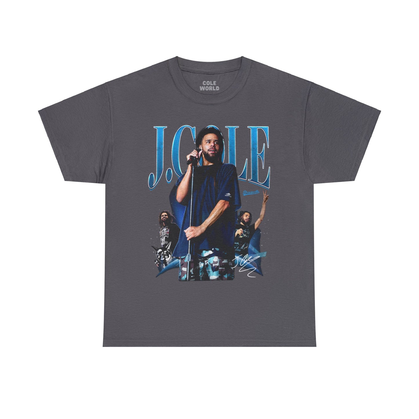 Cole Exclusive | Cole World Concert T-shirt | 5 Colors - Heavy Cotton Quality