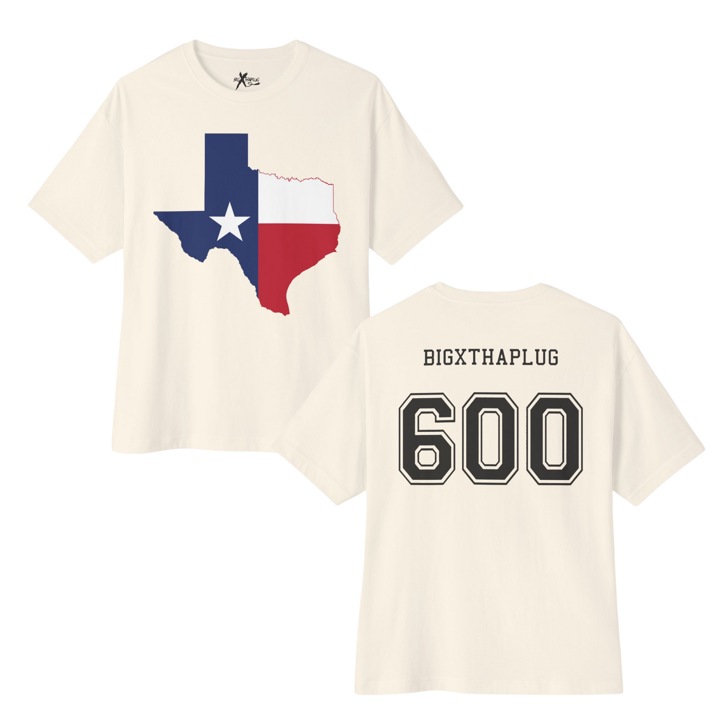 LIMITED ON TOUR RELEASE | The Biggest Texas State 600 T-shirt | Take Care Tour Merch - Bigxthaplug